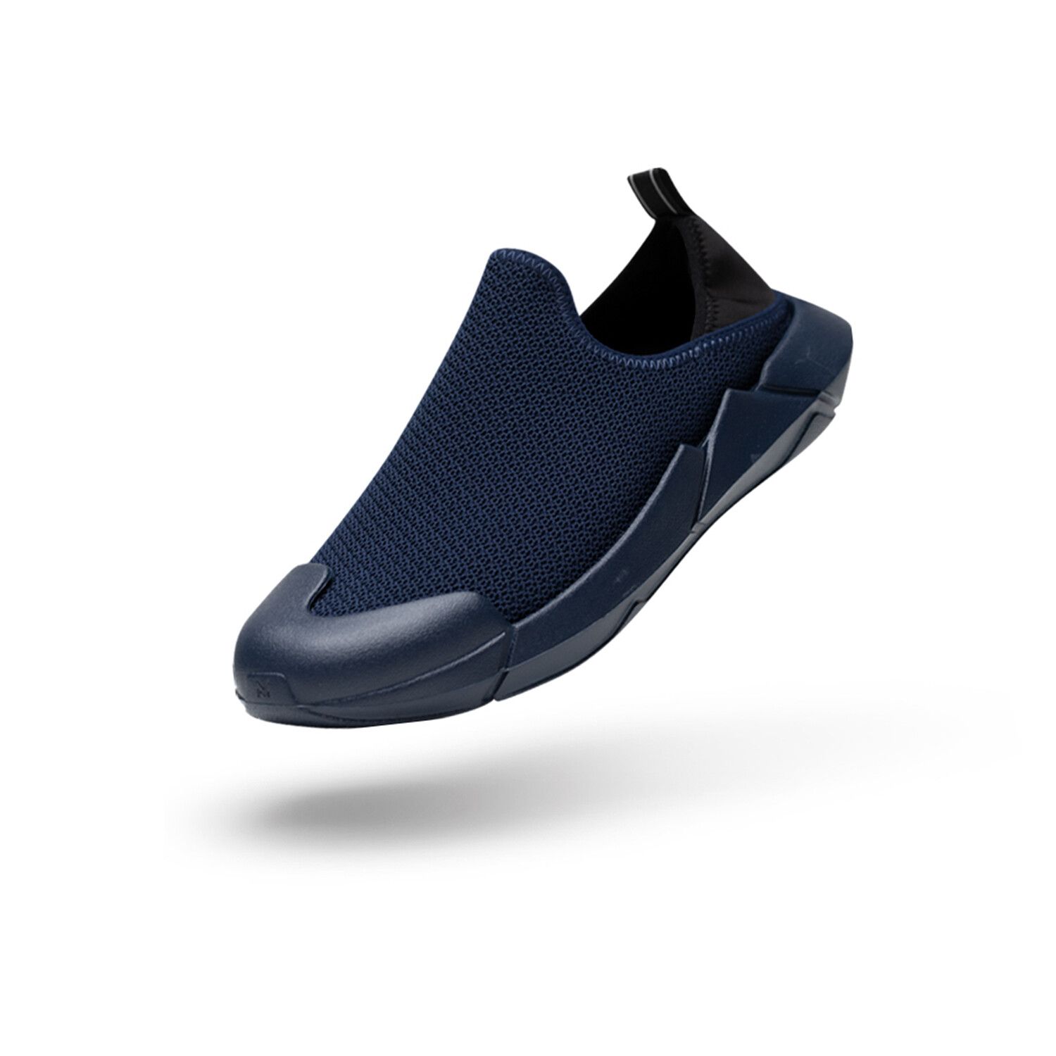 Casual Navy Blue Slip-Ons