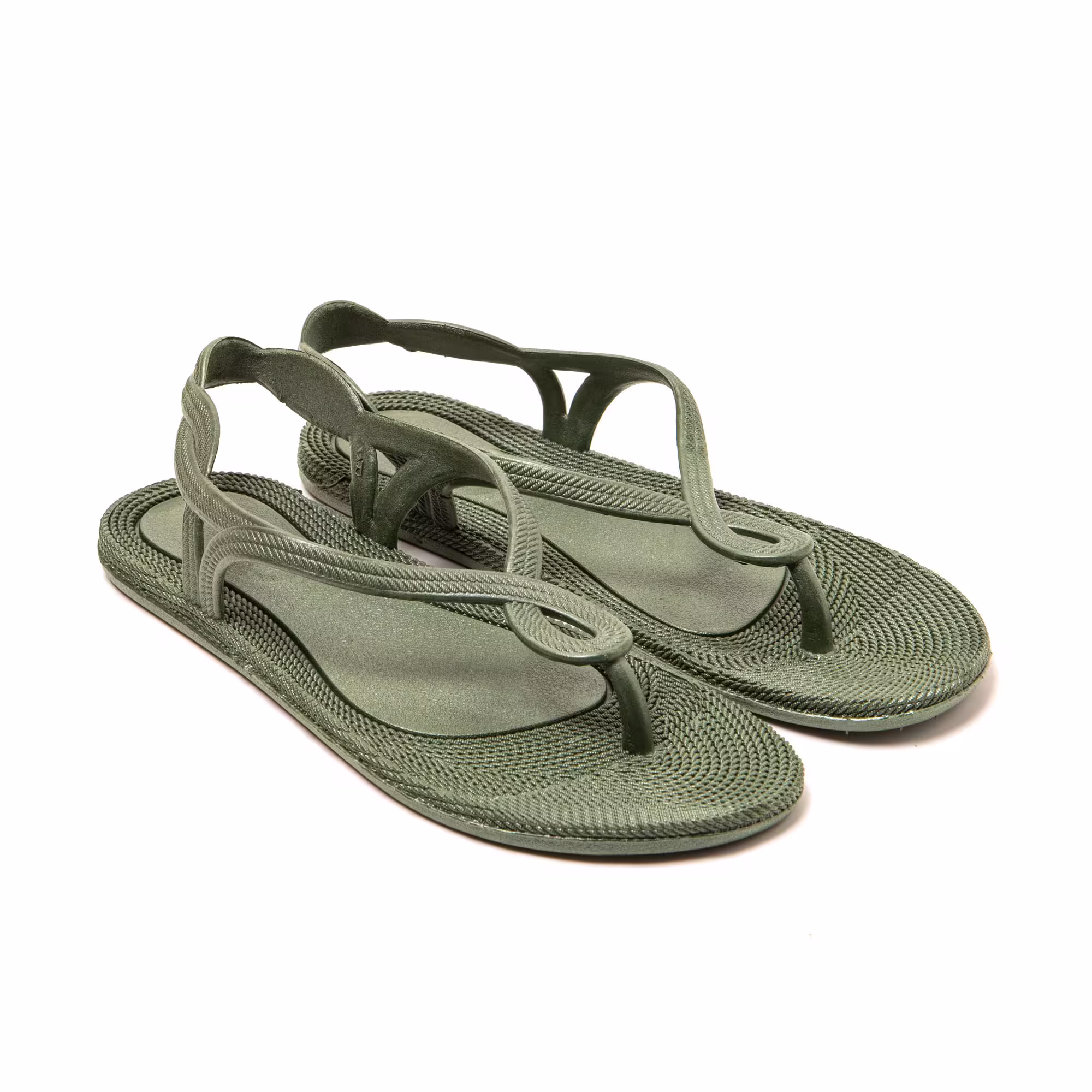 Casual Olive Flip Flops