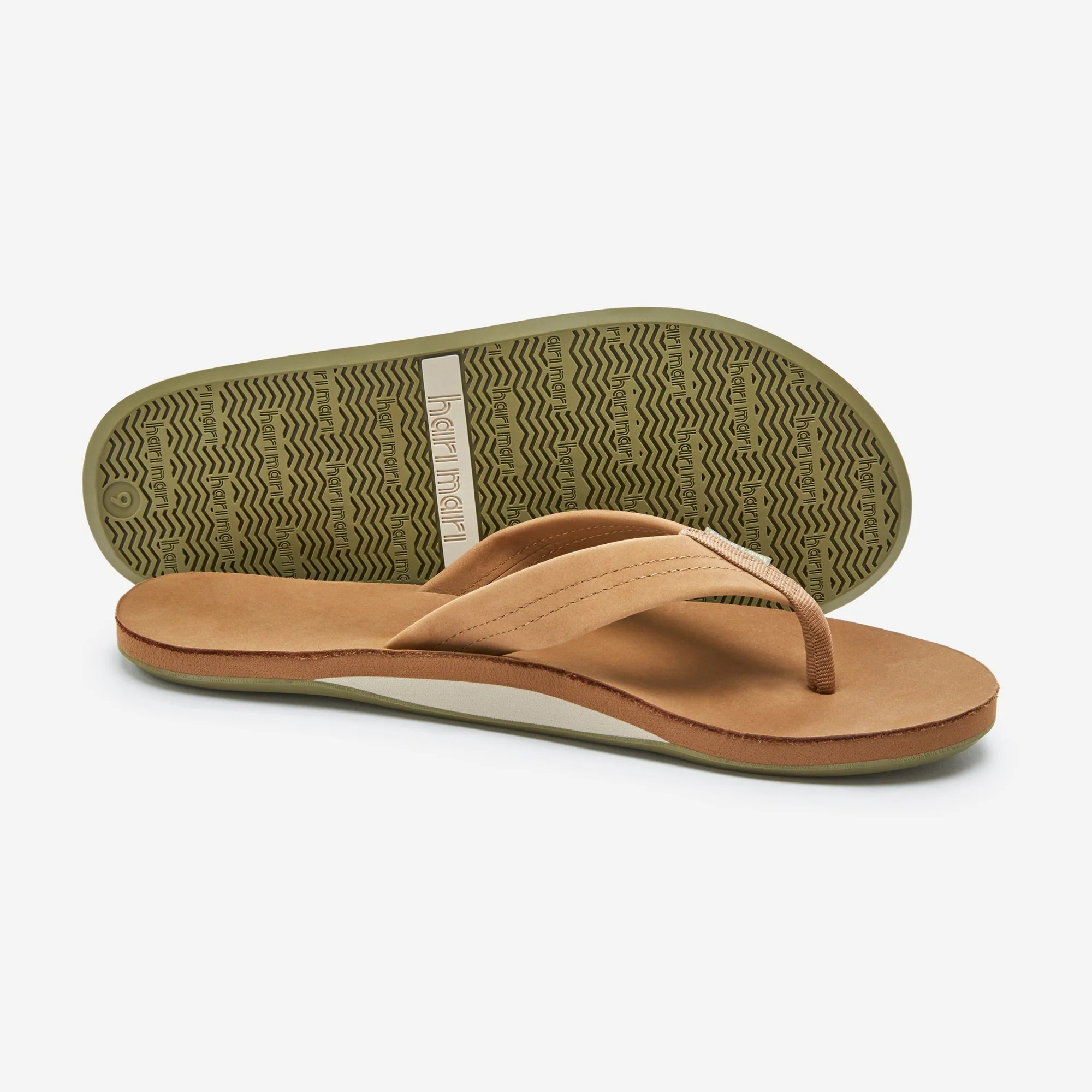 Casual Olive Flip Flops