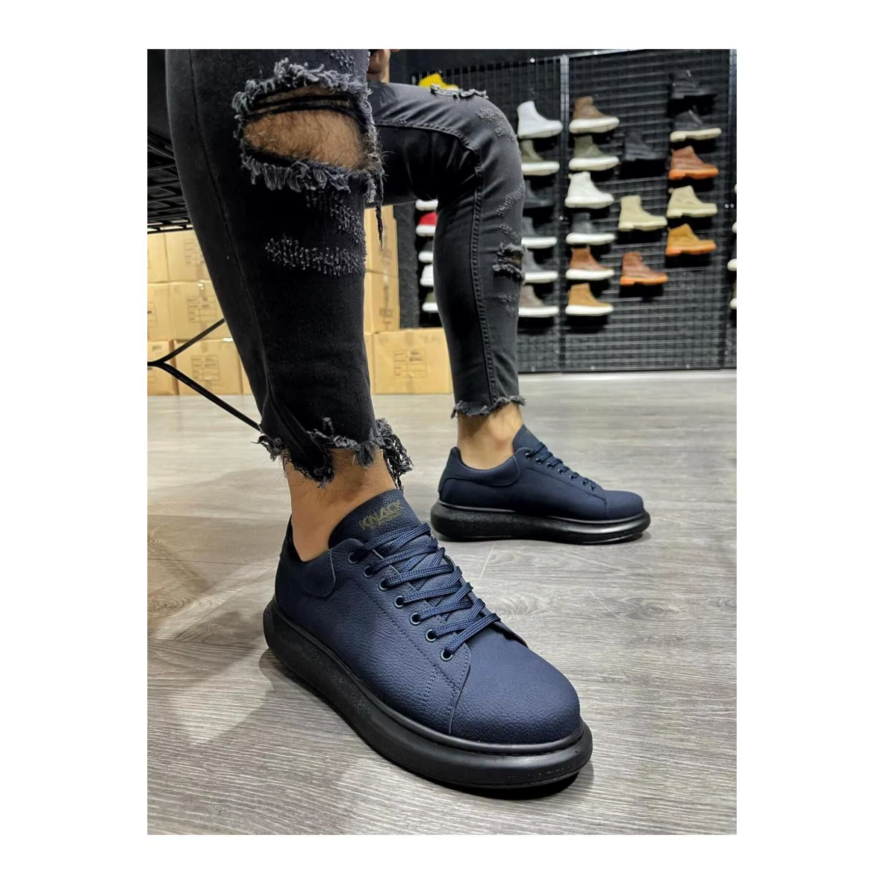 Casual Shoes - Navy