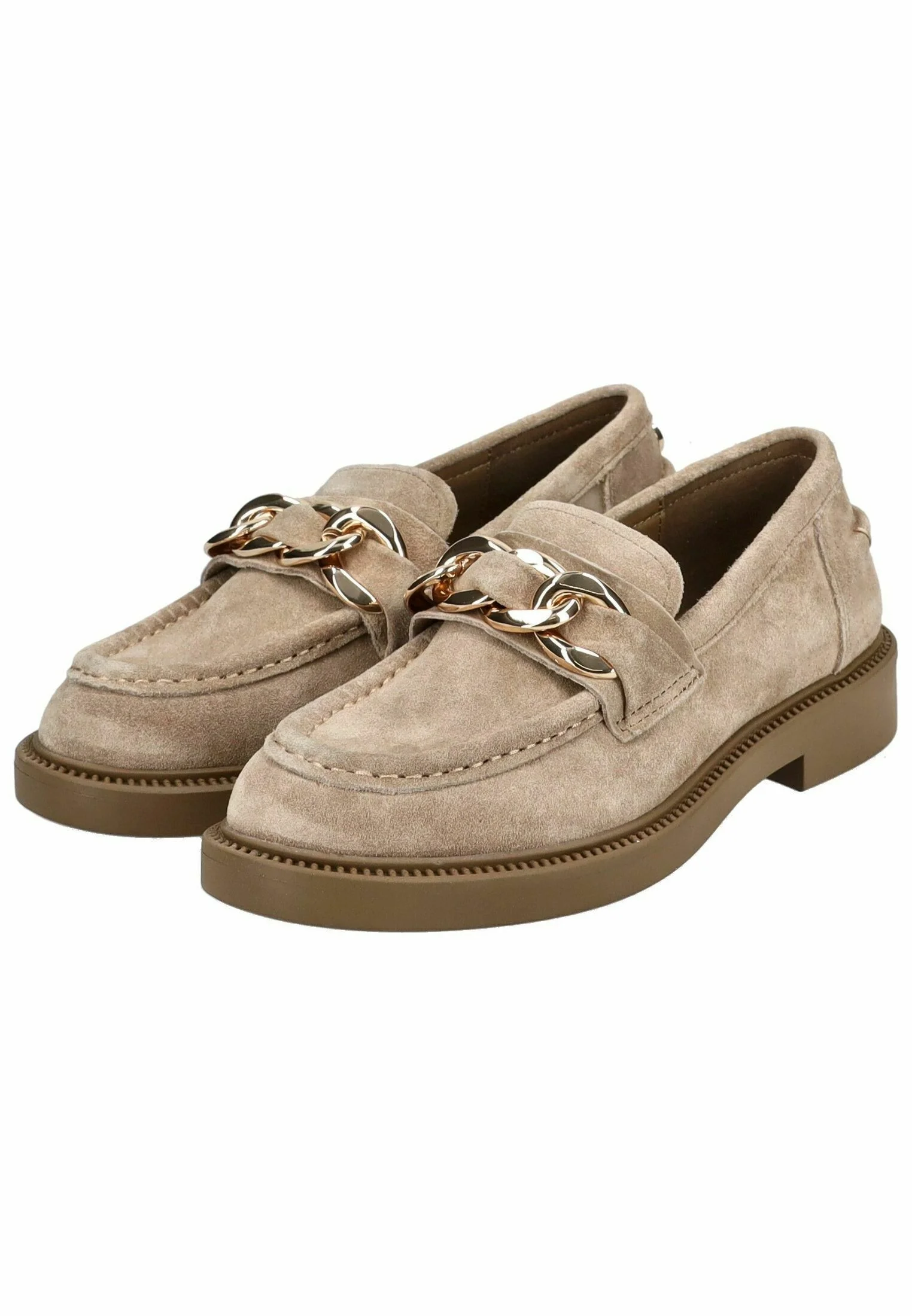Casual Tan Slip-Ons