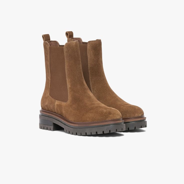 Chelsa Cognac Work Boots
