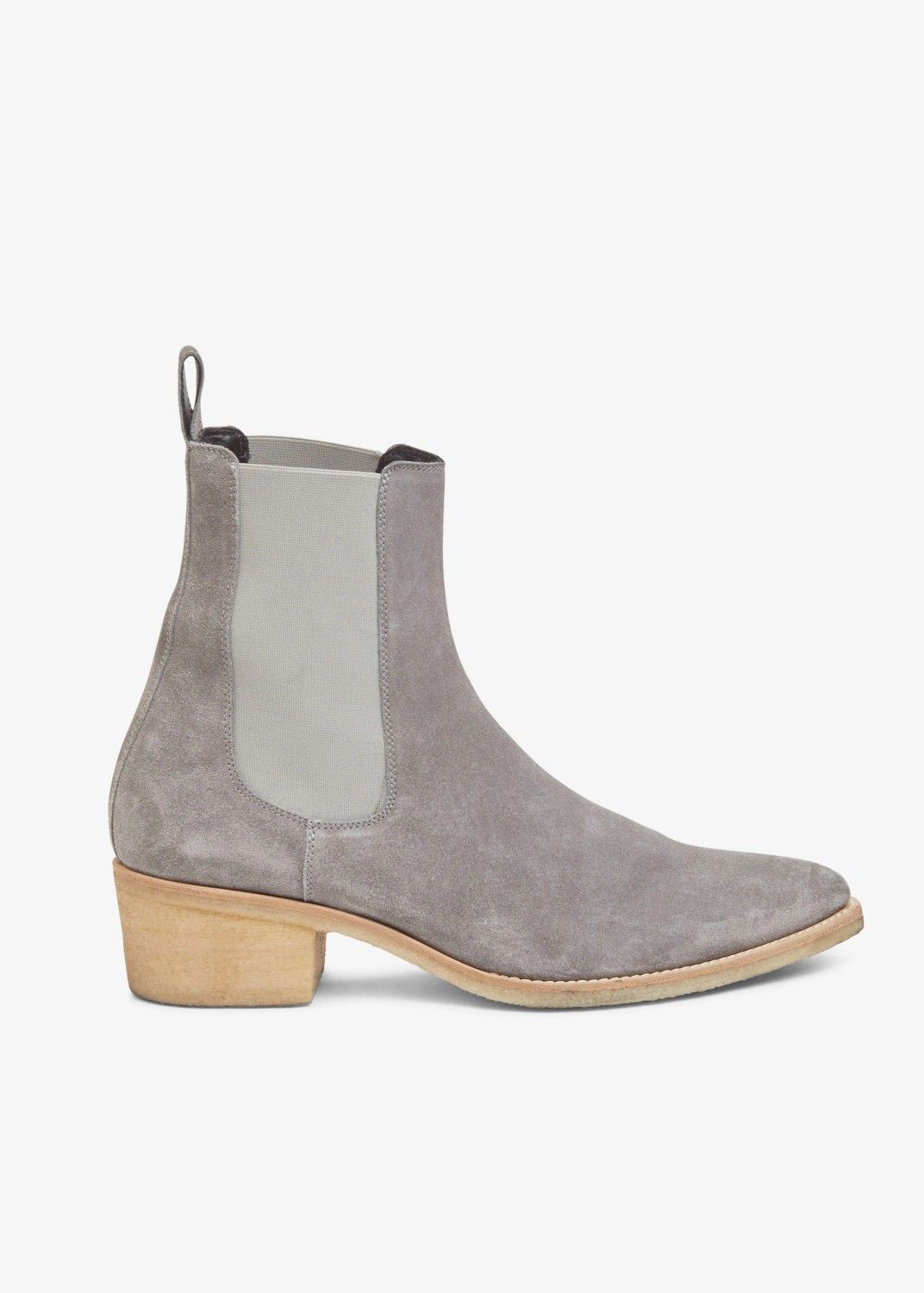 Chelsa Grey Work Boots