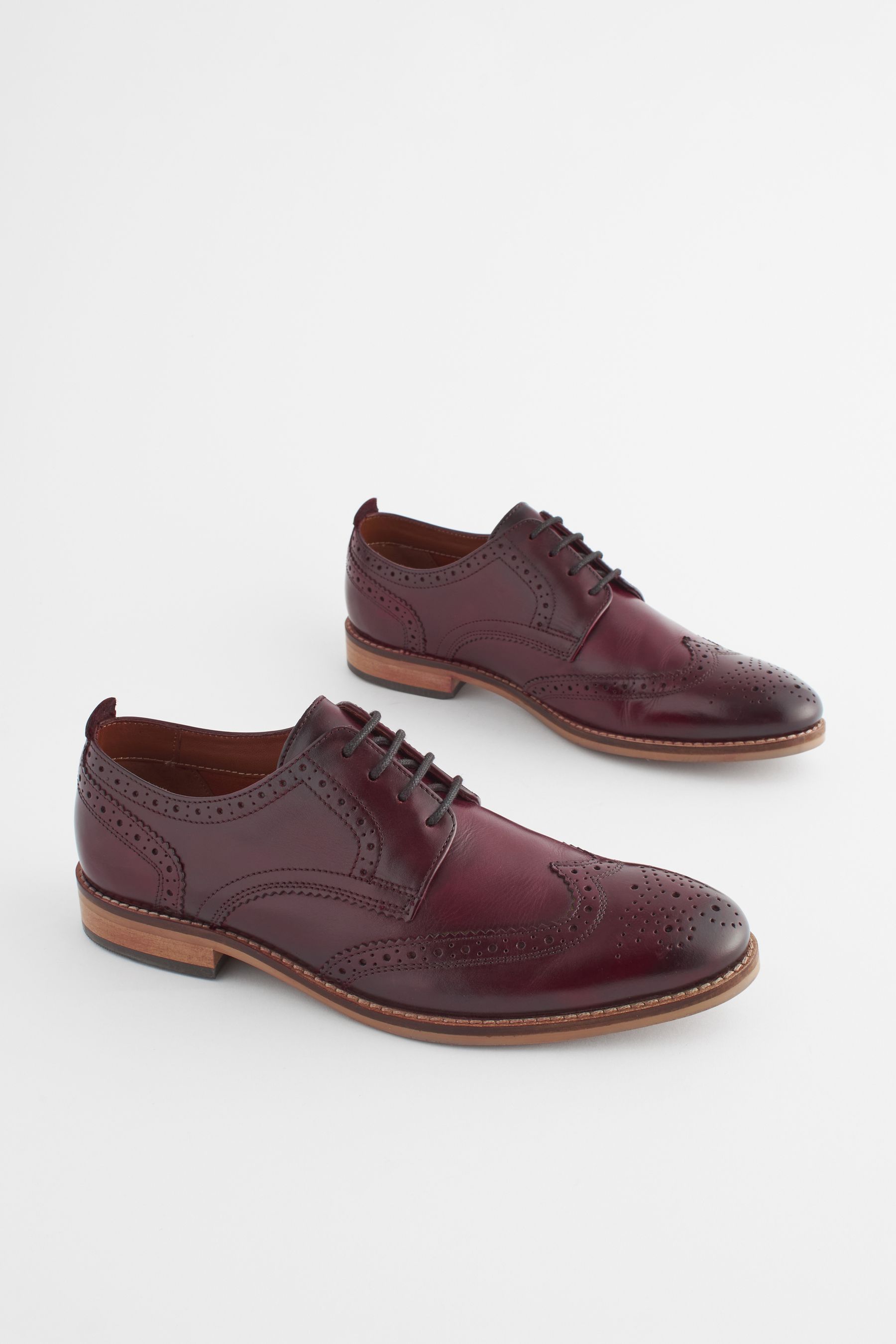 Classic Burgundy Brogues