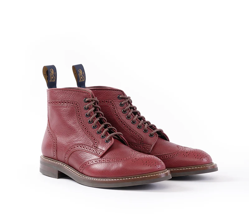 Classic Burgundy Brogues