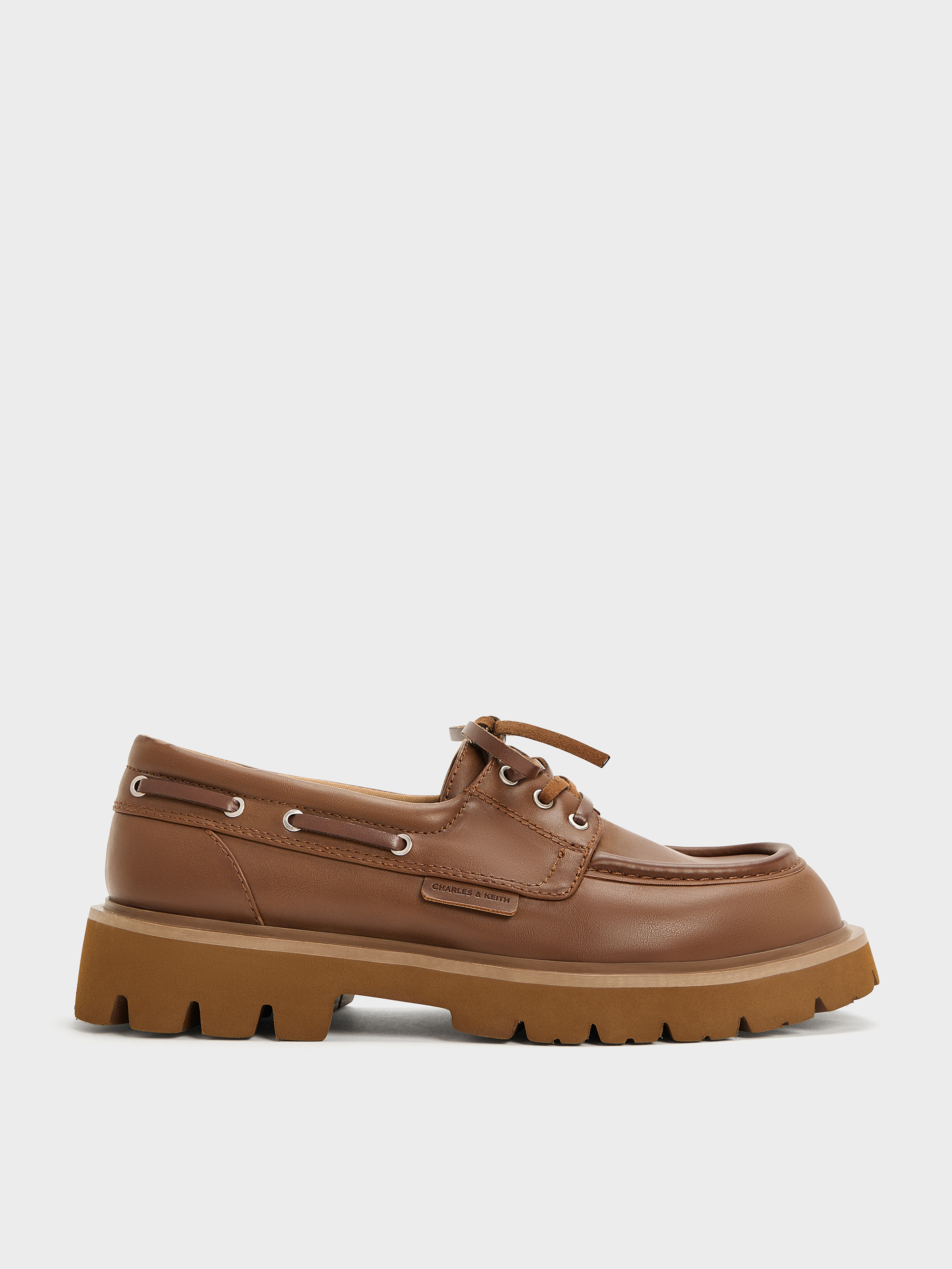 Classic Cognac Boat Shoes
