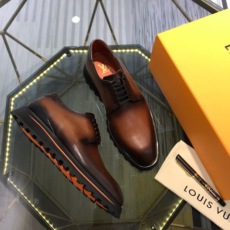 Classic Cognac Oxford Shoes
