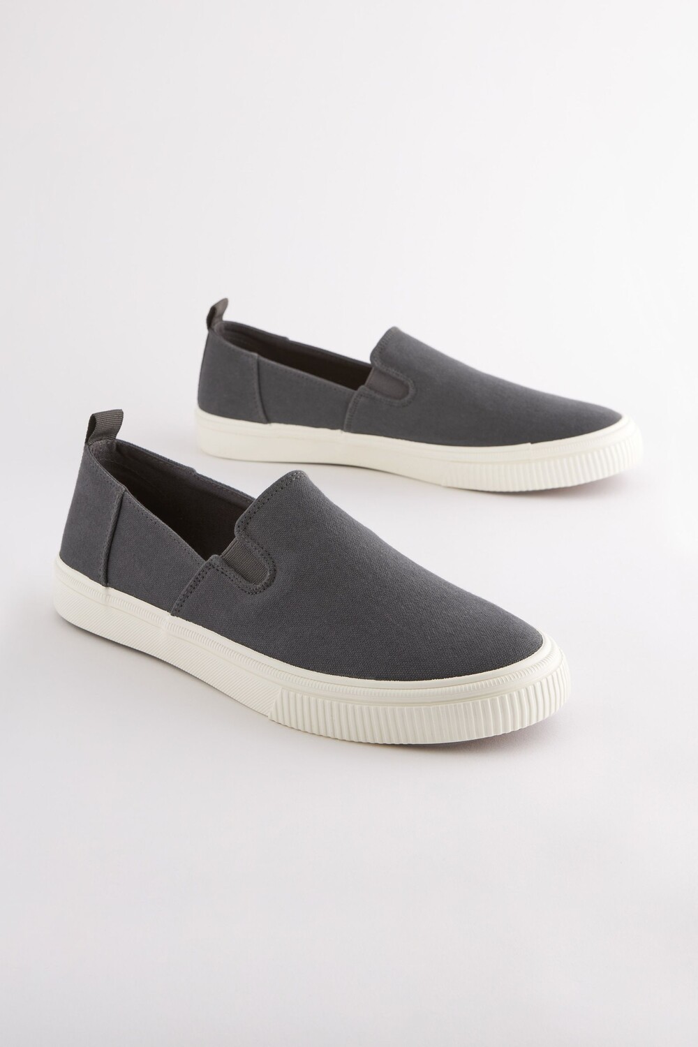 Classic Grey Canvas Shoes