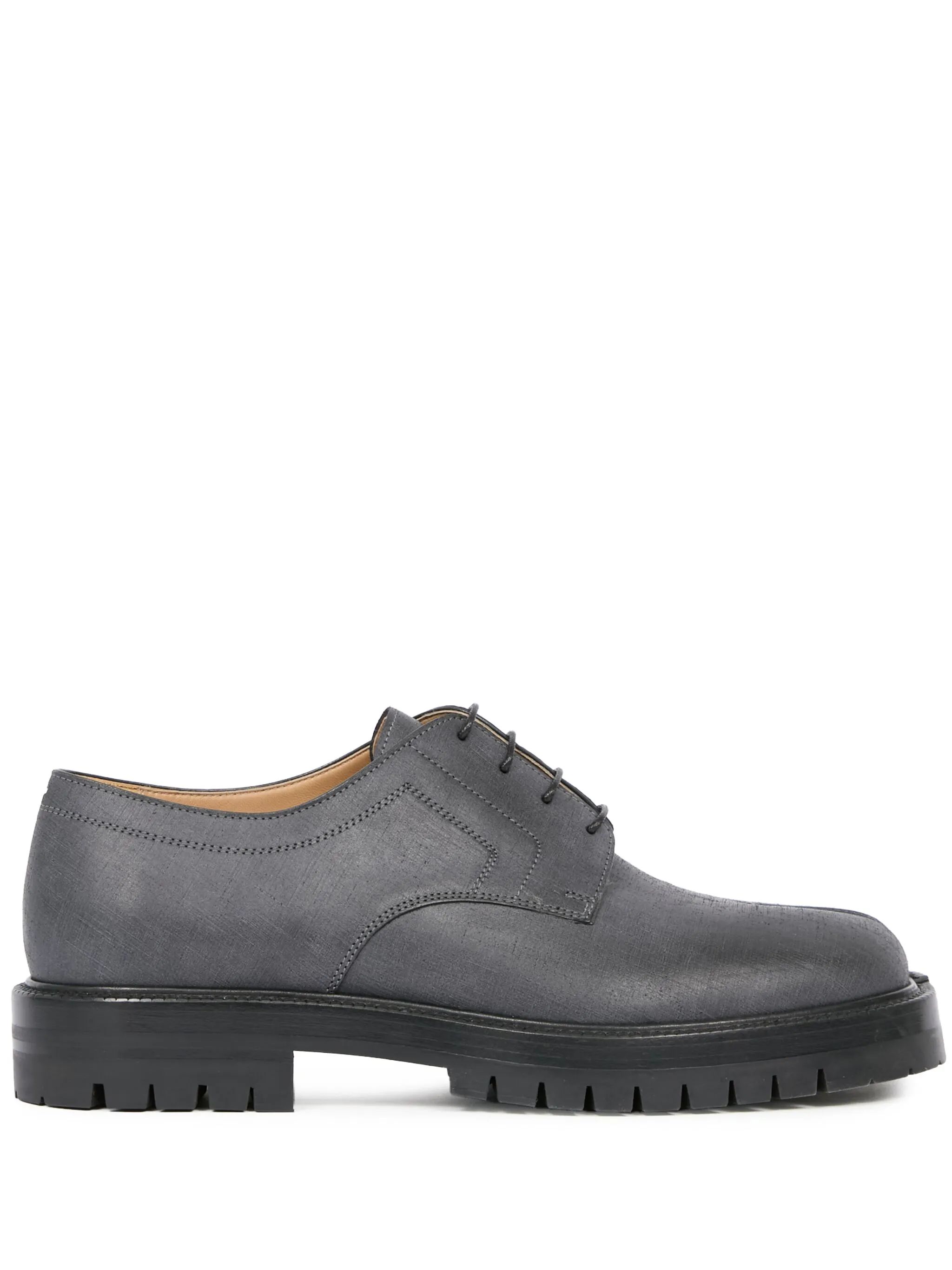 Classic Grey Derby Shoes