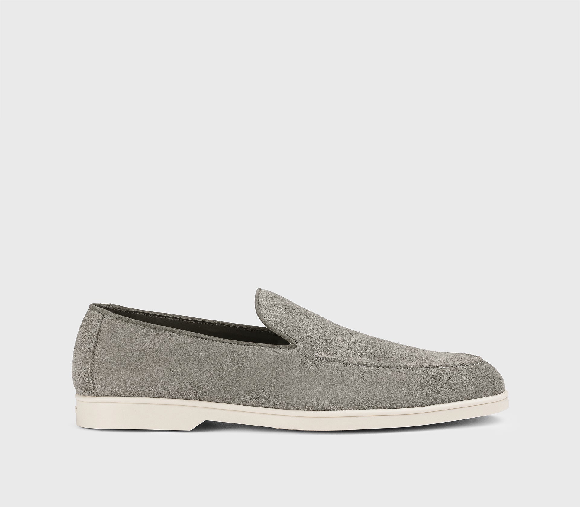 Classic Grey Loafers