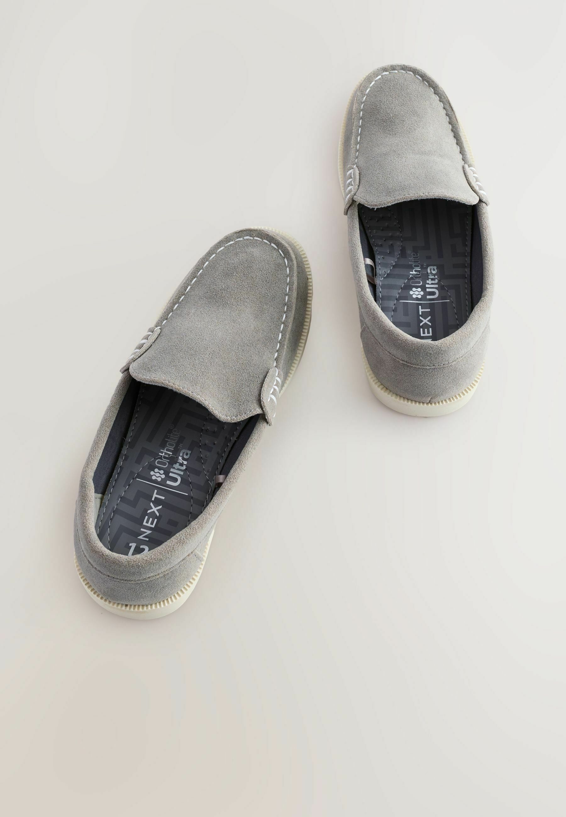 Classic Grey Loafers
