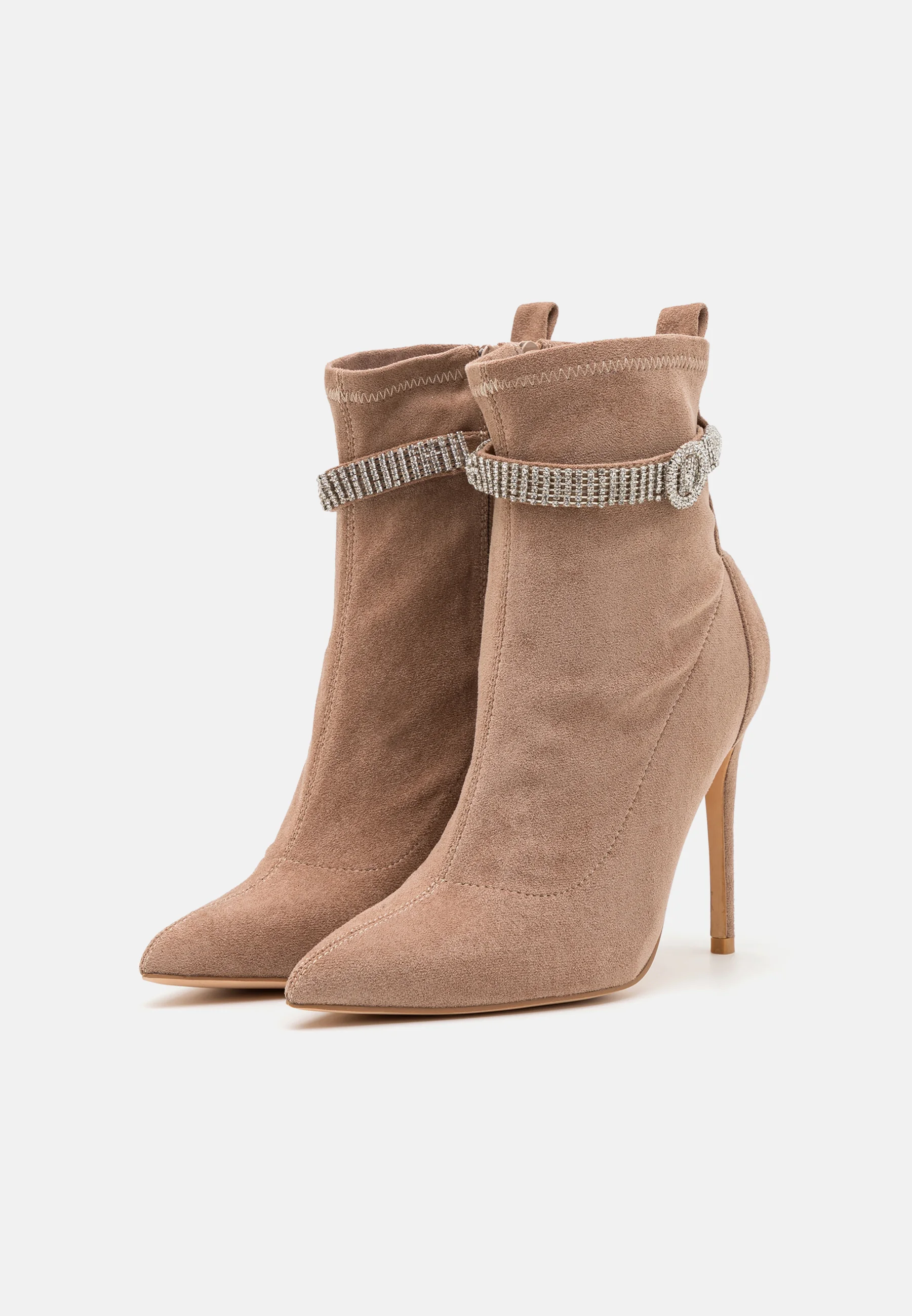 Classic Khaki Ankle Boots