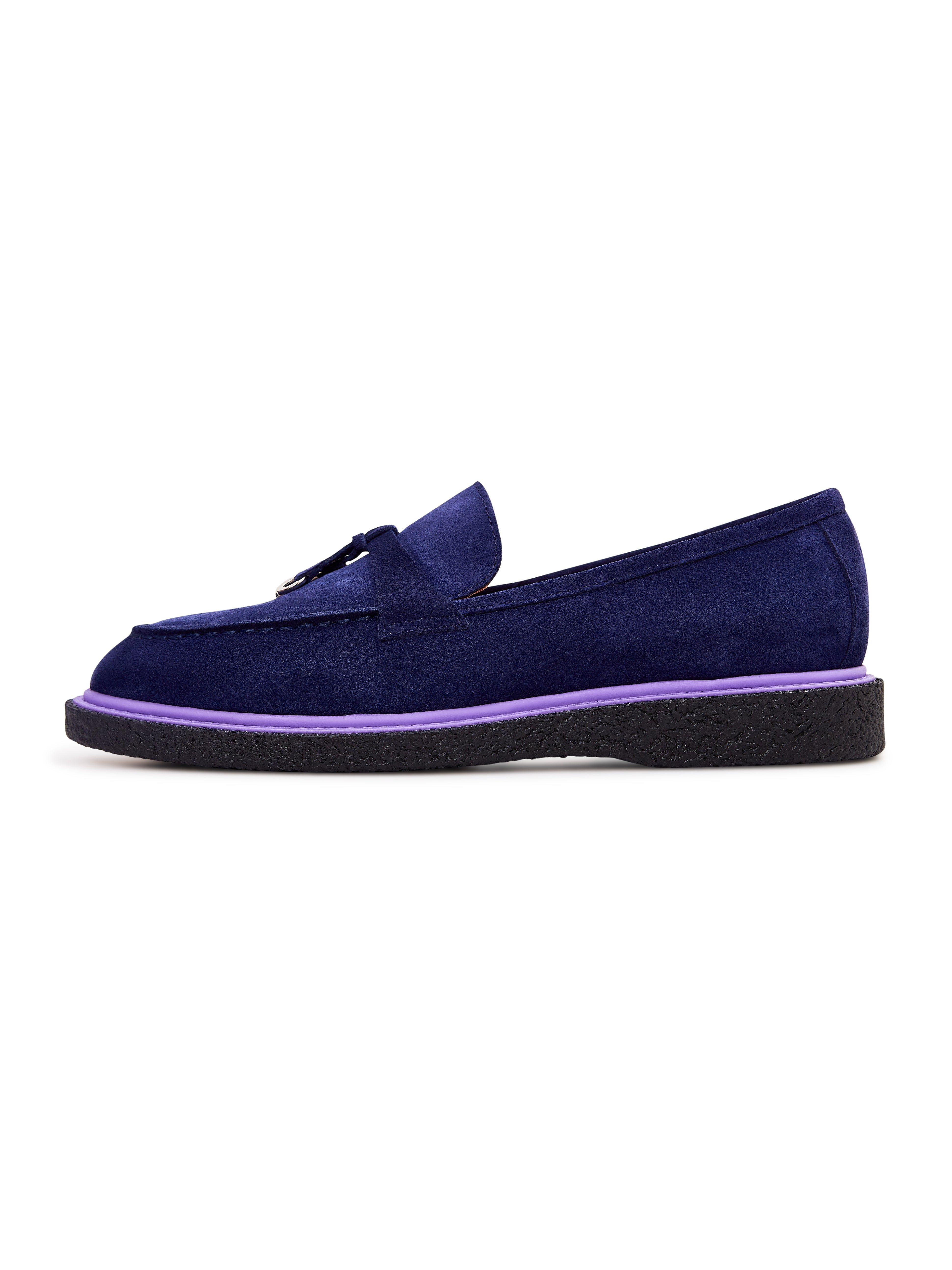 Classic Navy Blue Loafers
