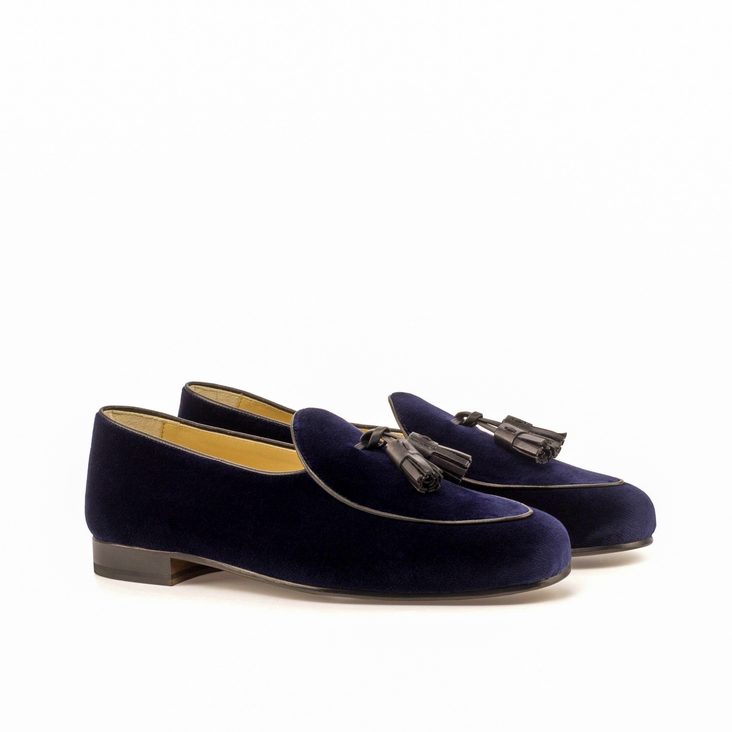 Classic Navy Blue Loafers