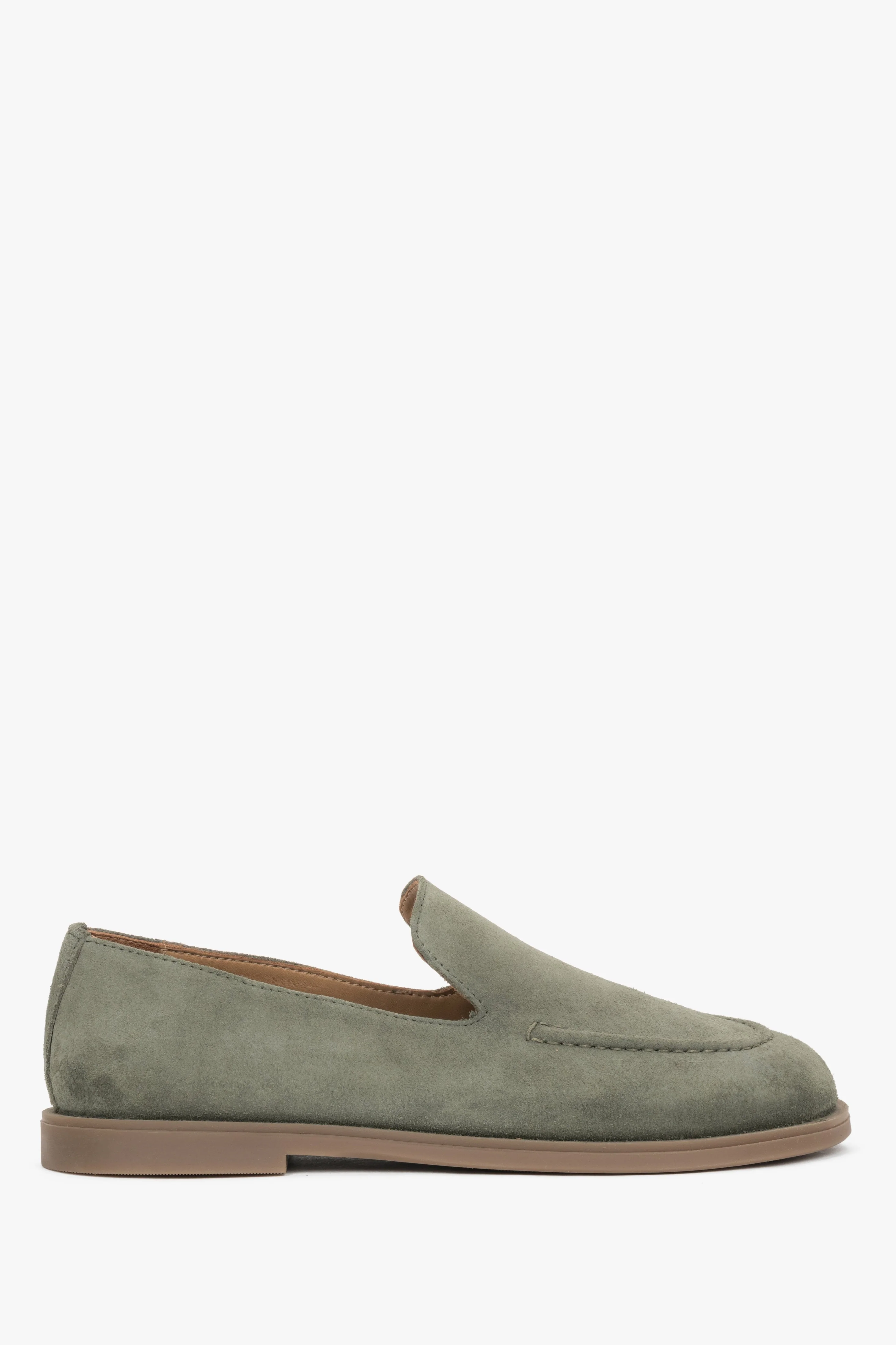 Classic Olive Loafers