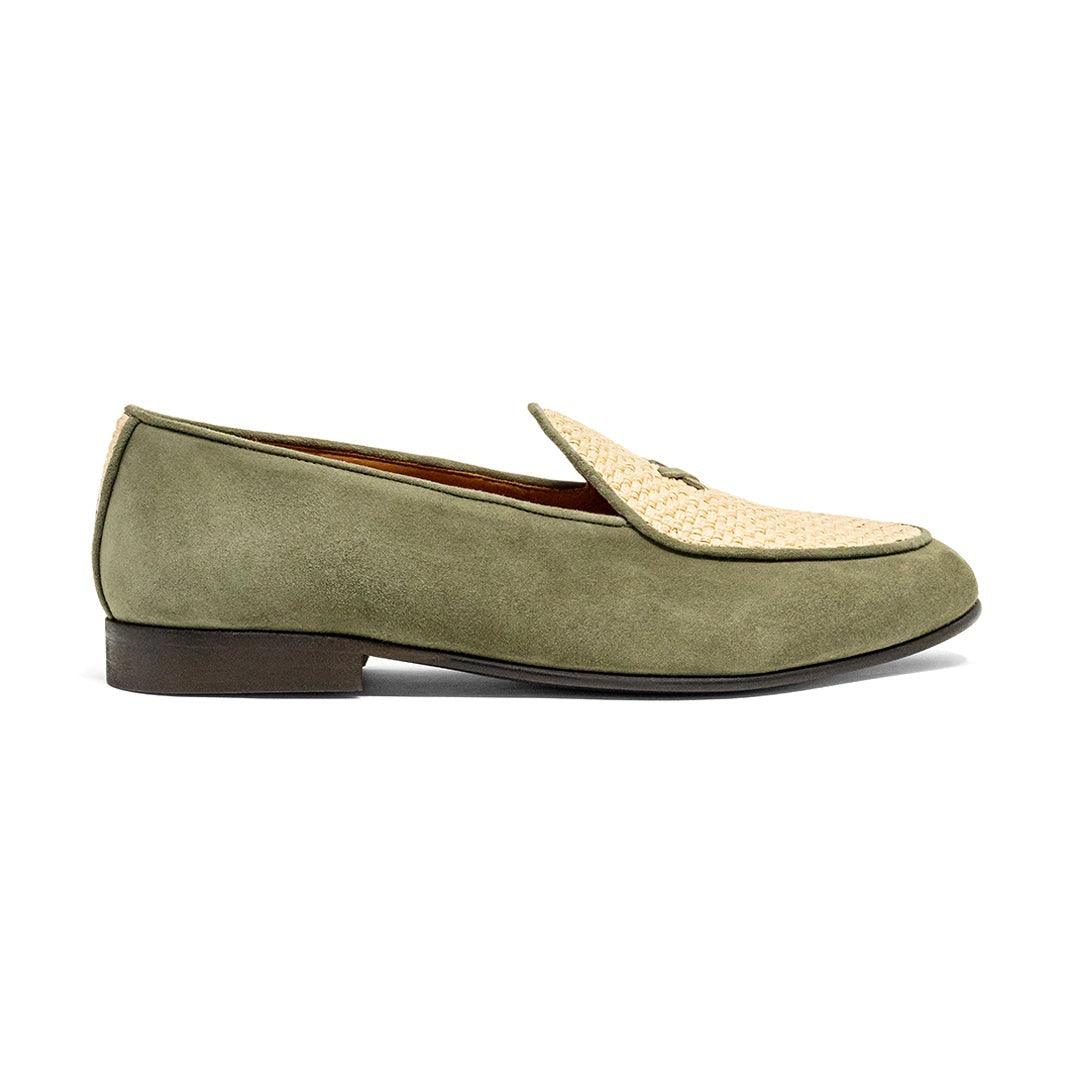 Classic Olive Loafers