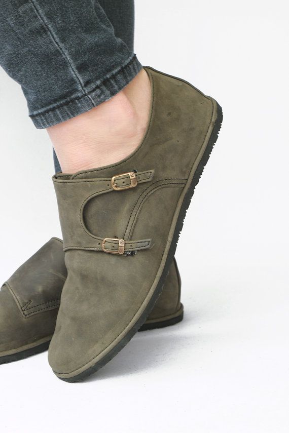 Classic Olive Monk Straps