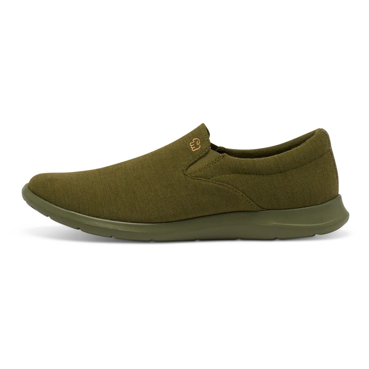 Classic Olive Slip-Ons