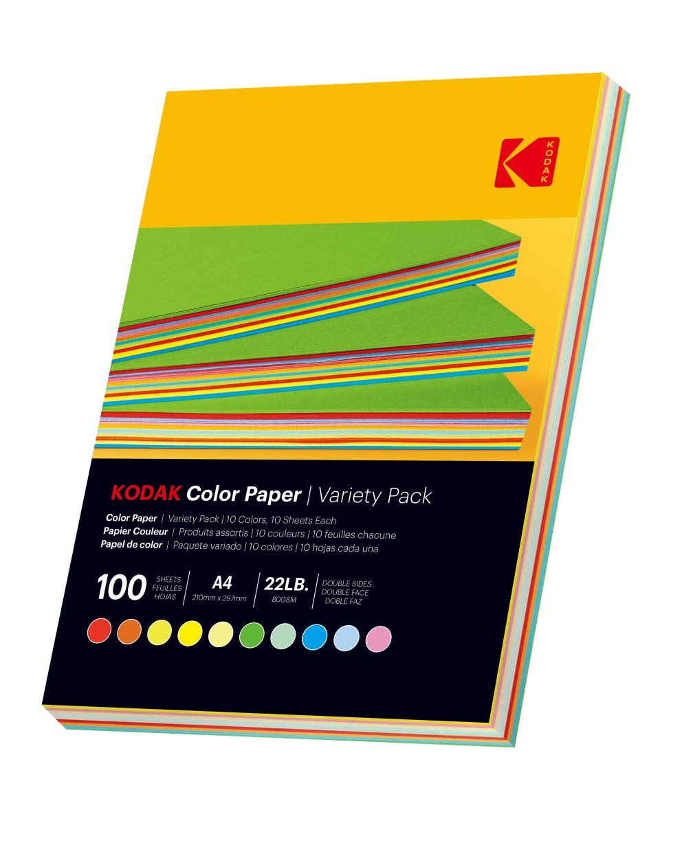 Colored Paper - A4 - 100 Sheets - Green