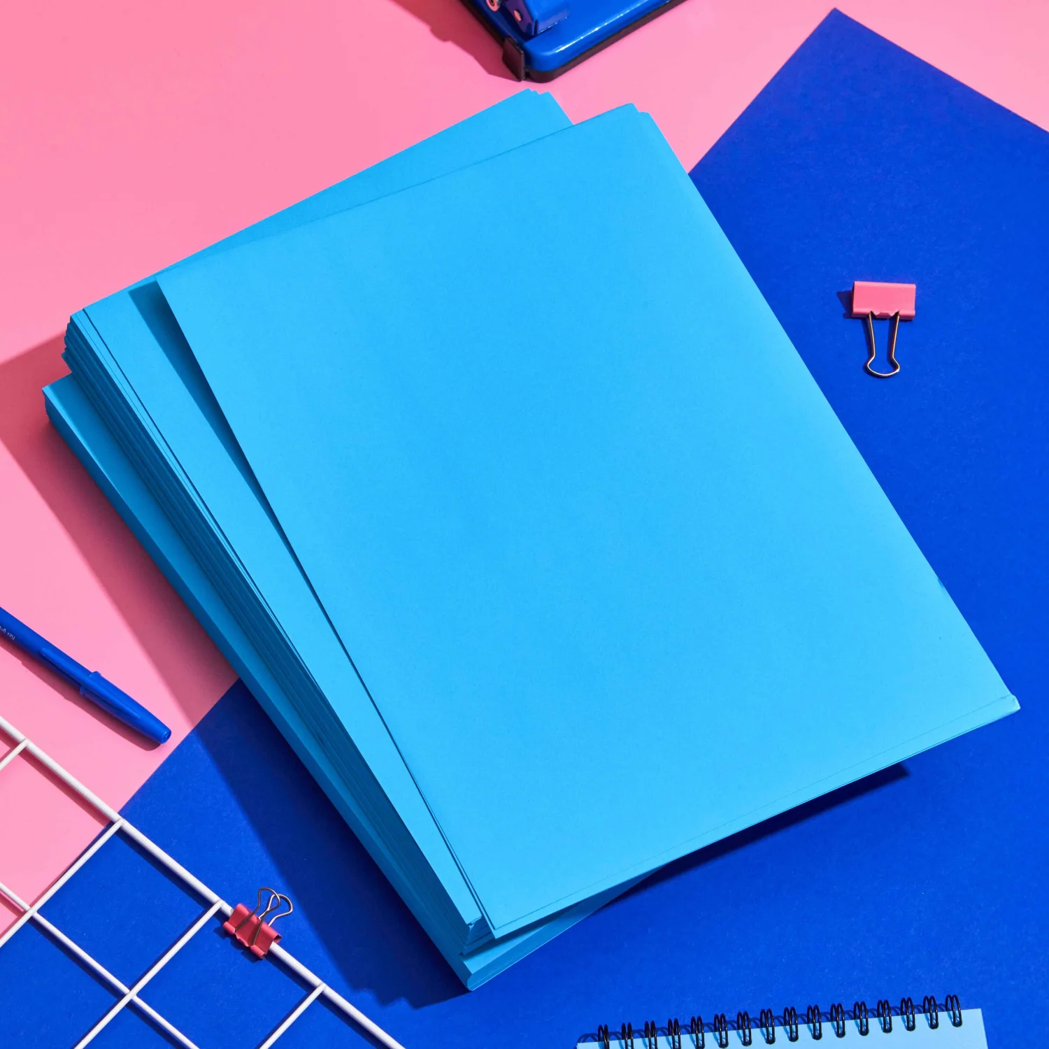 Colored Paper - A4 - 500 Sheets - Blue
