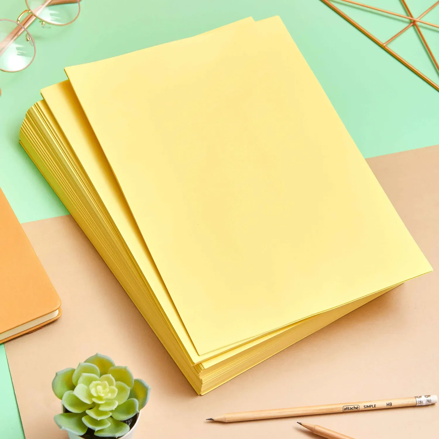 Colored Paper - A4 - 500 Sheets - Yellow