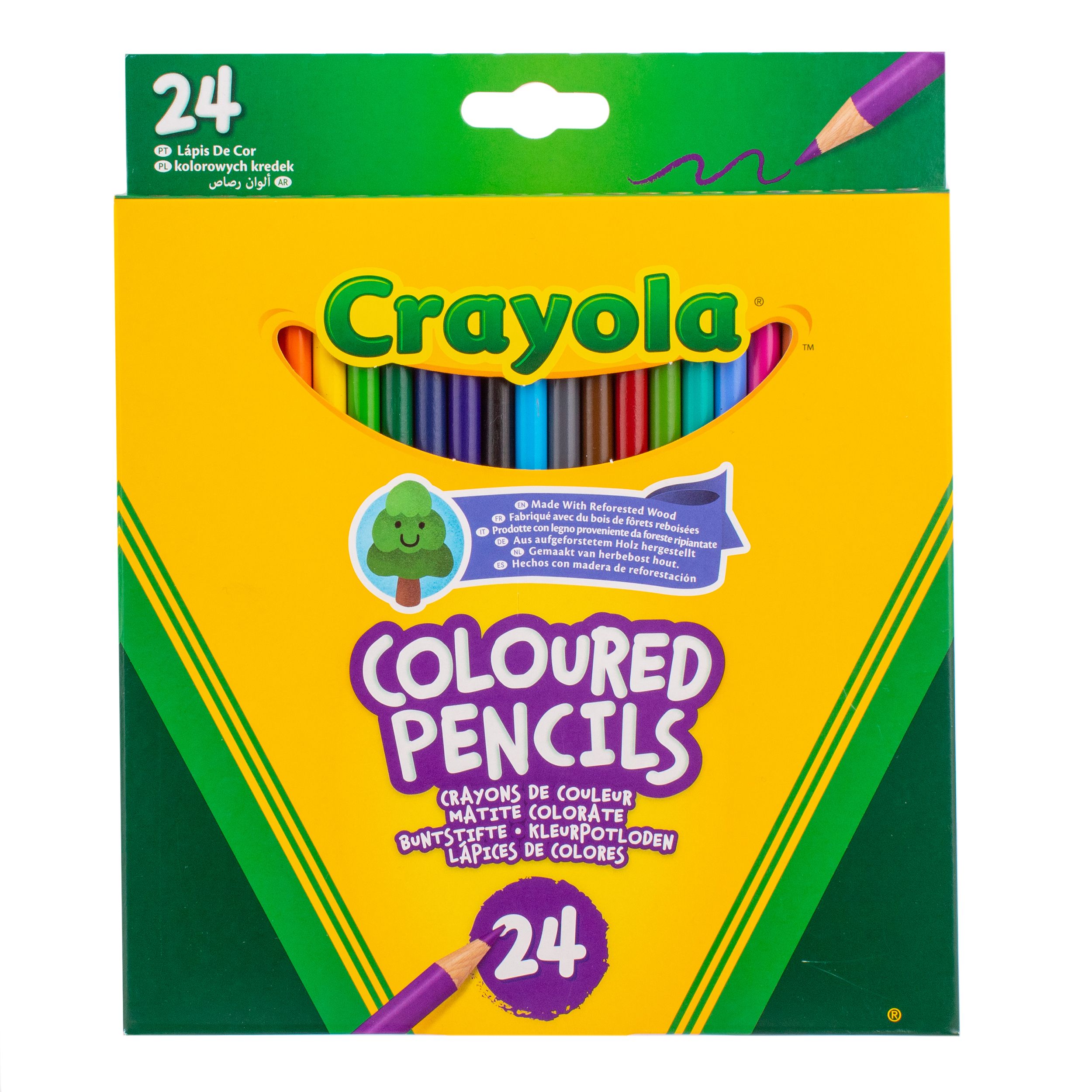 Colored Pencils - 24 Colors - Crayola