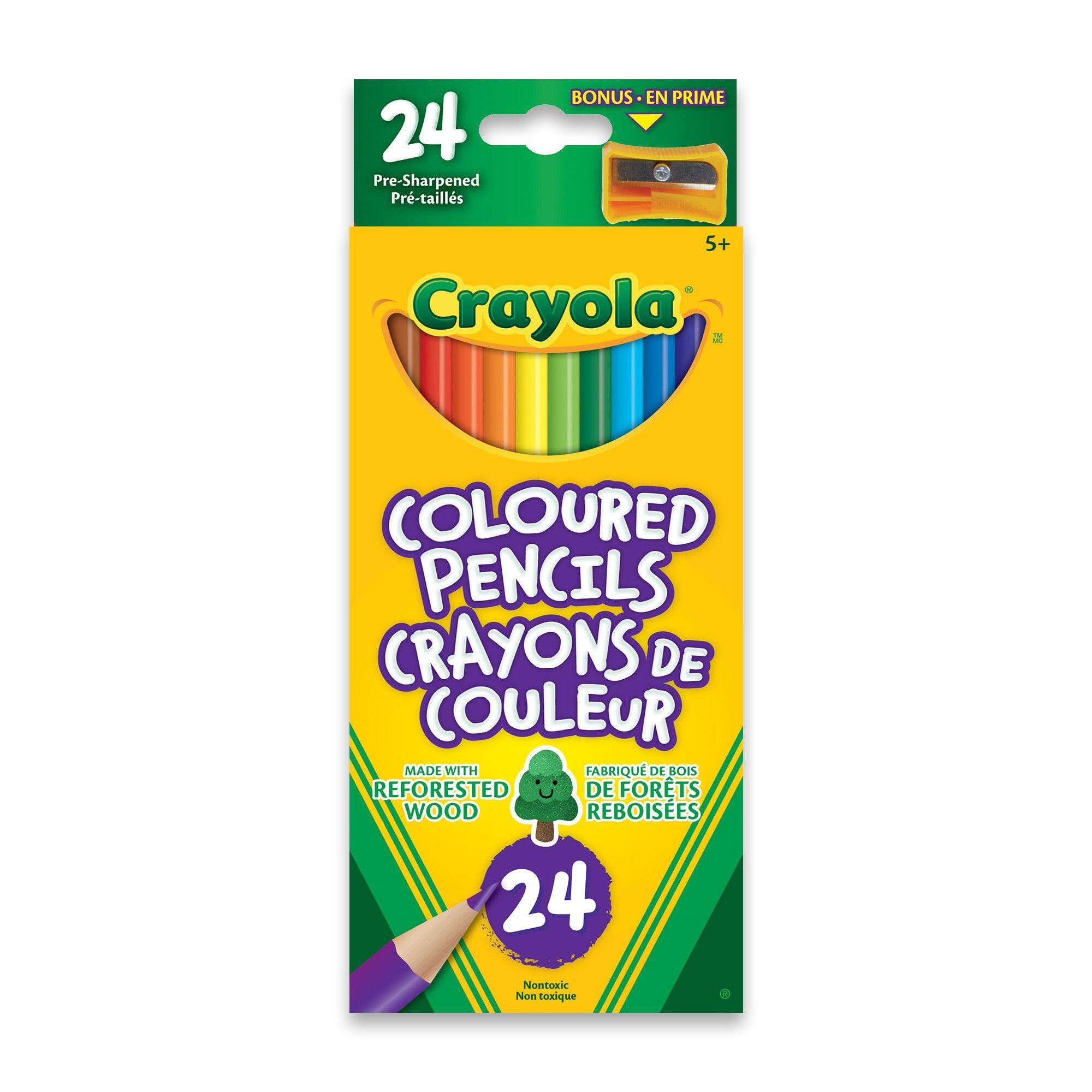 Colored Pencils - 24 Colors - Crayola