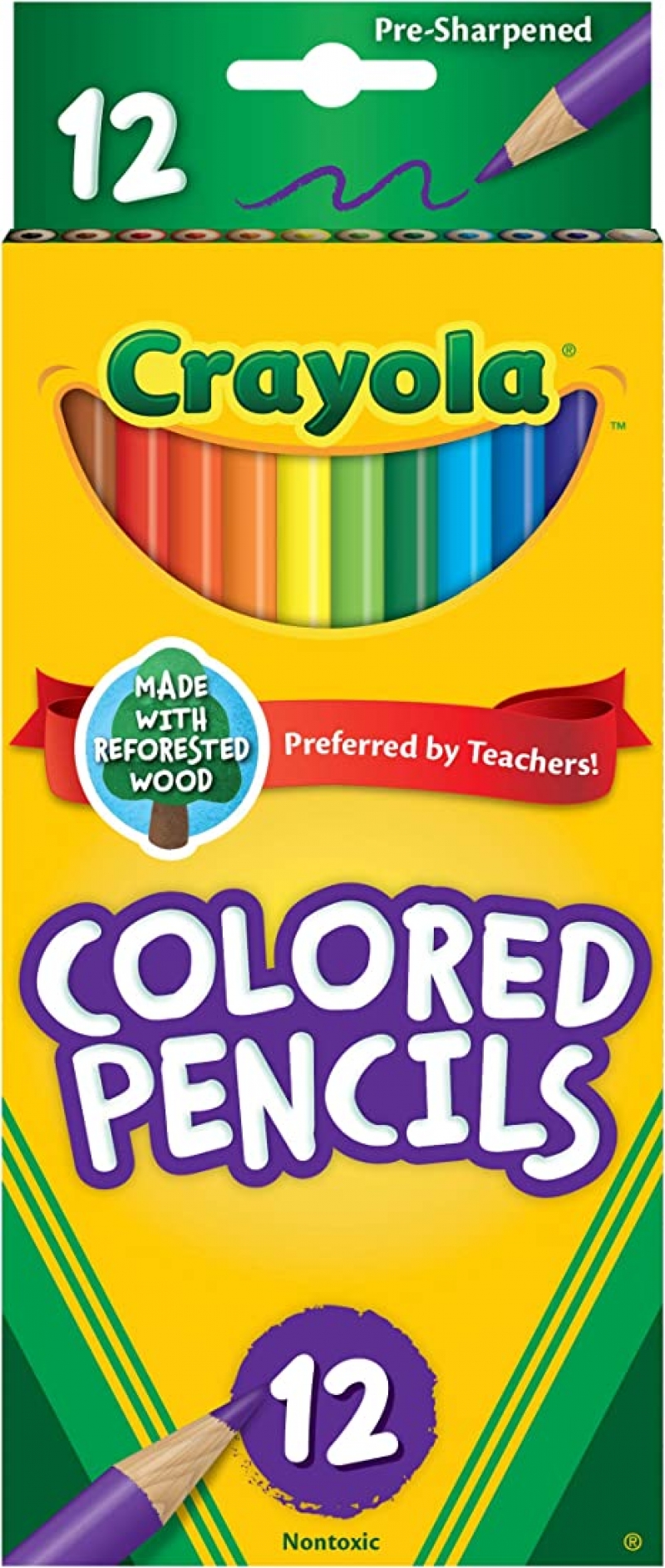 Colored Pencils - 6 Colors - Crayola