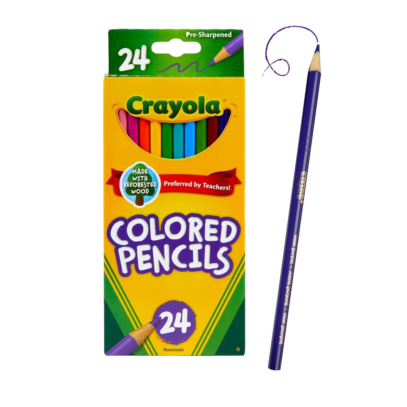 Colored Pencils - 6 Colors - Crayola