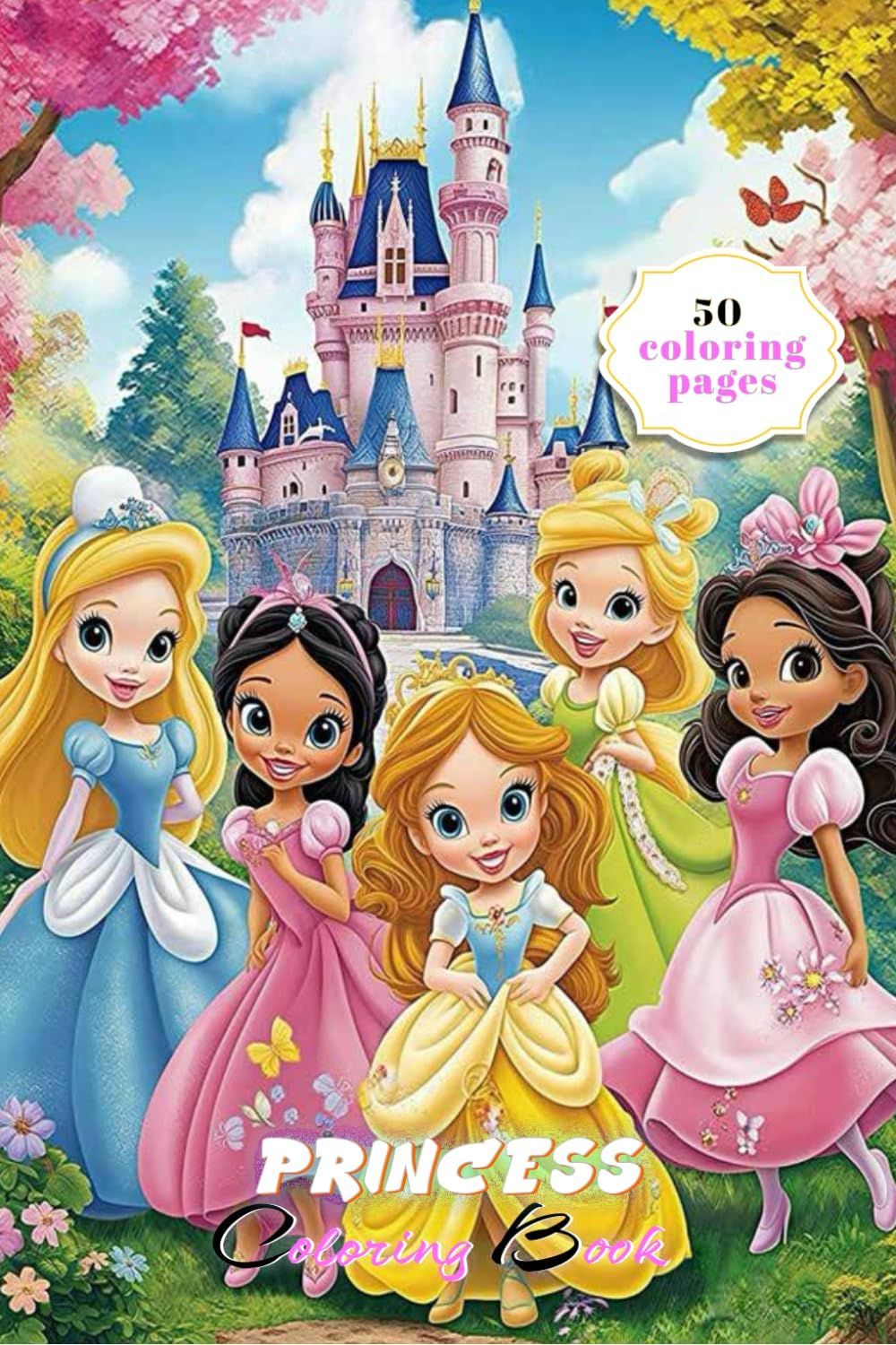 Coloring Book - Kids - Princess