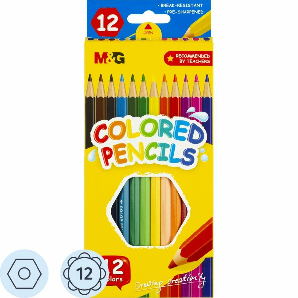 Coloring Pencils - 12 Colors
