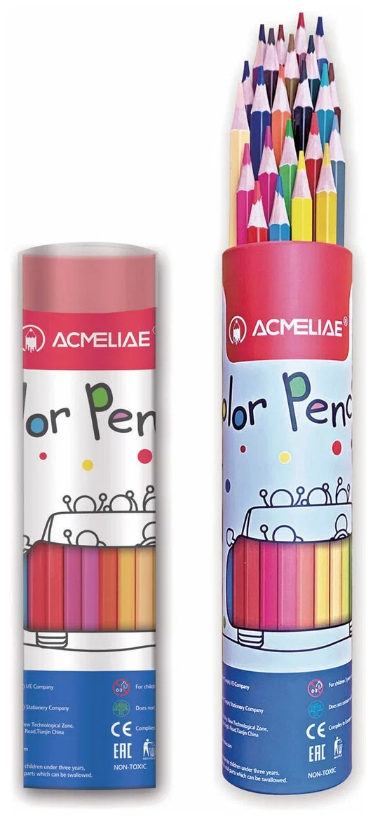 Coloring Pencils - 24 Colors