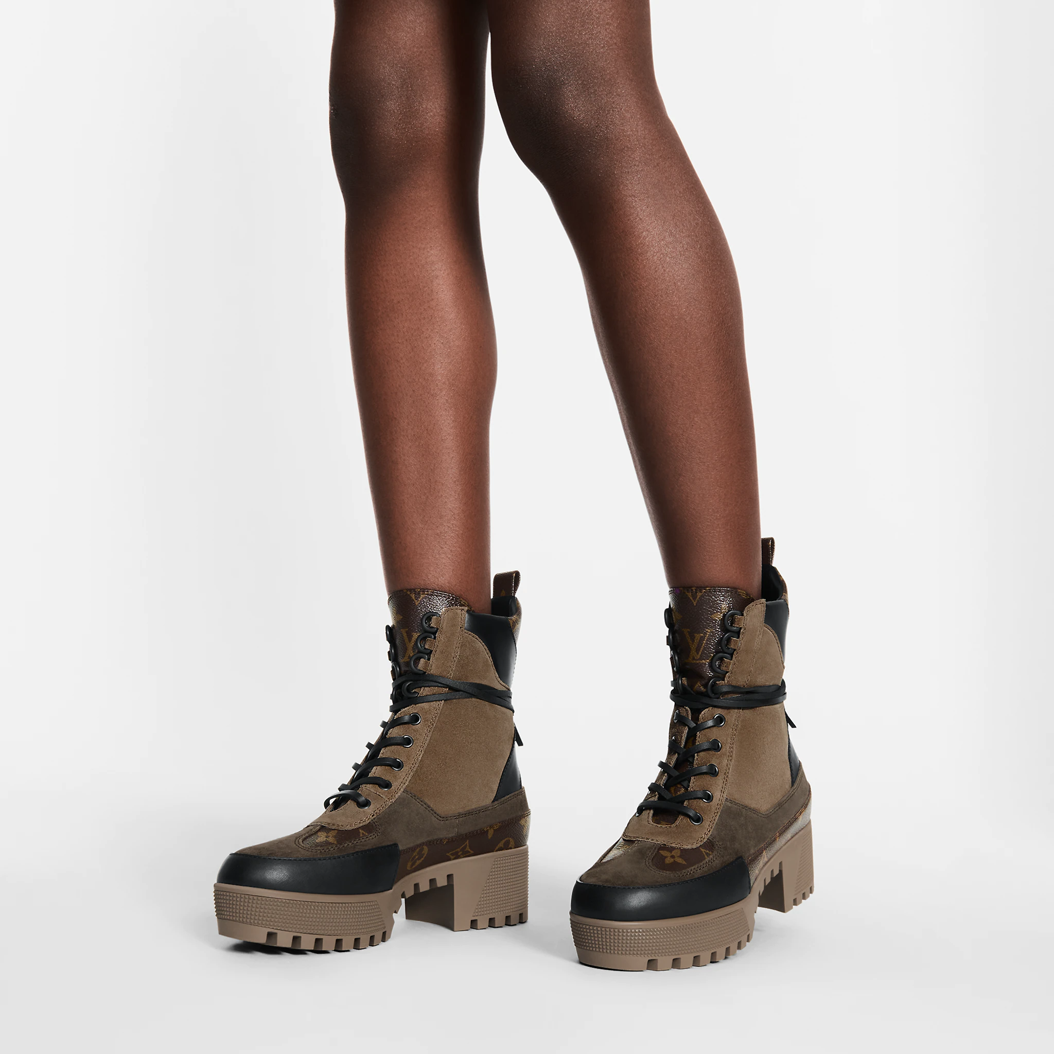 Combat Khaki Work Boots