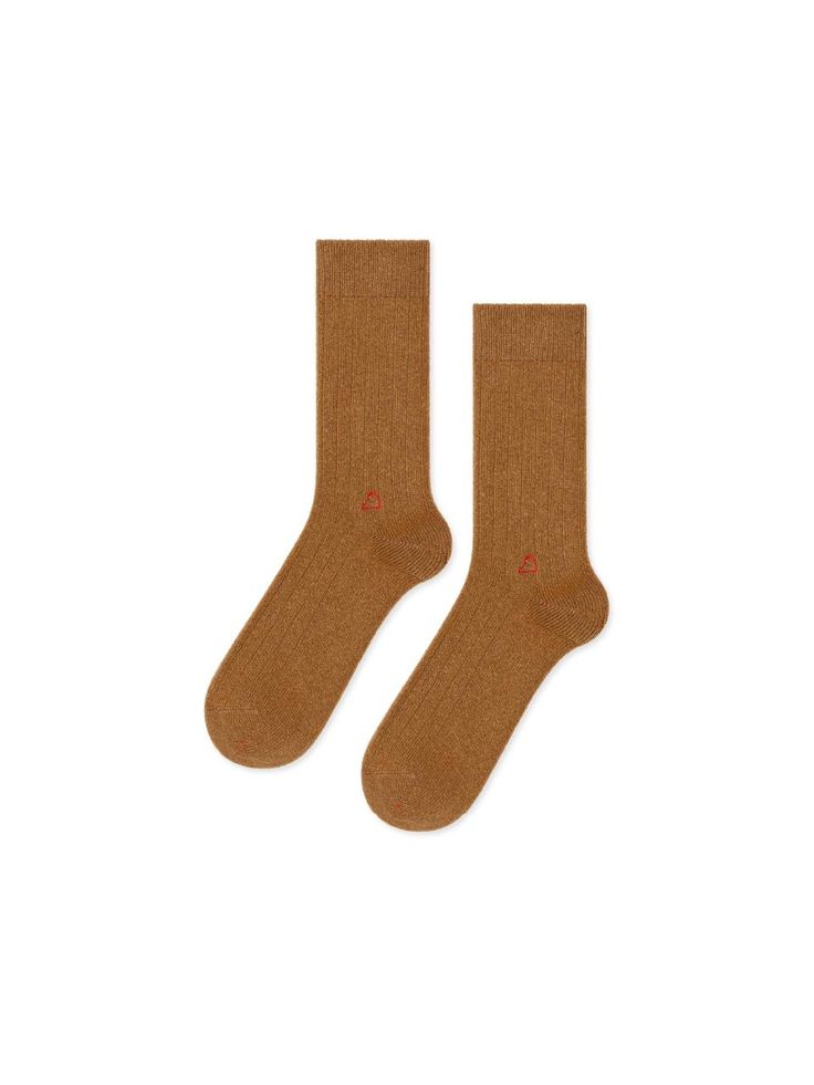 Comfort Camel Crew Socks