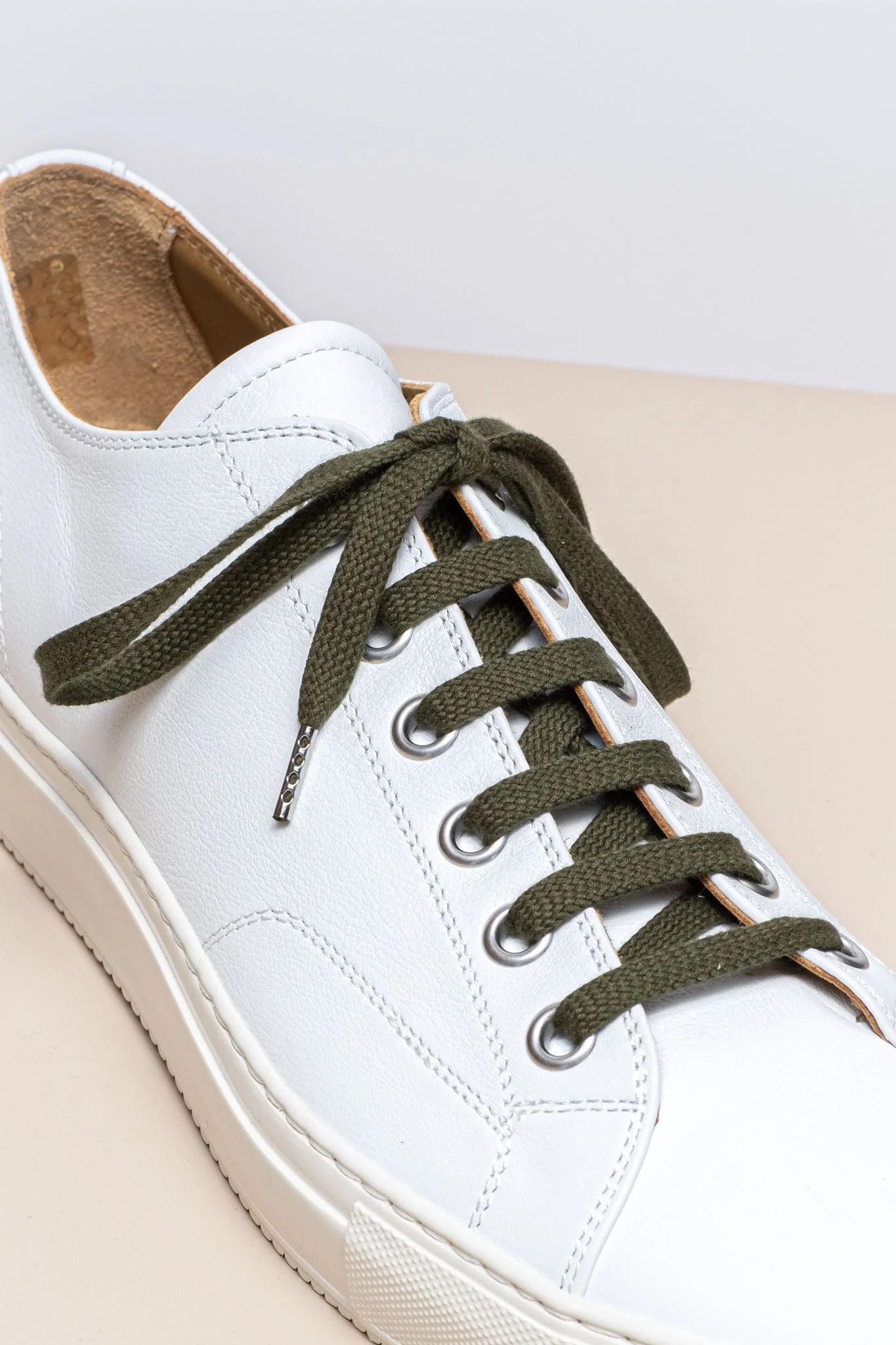 Comfort Olive Shoe Laces