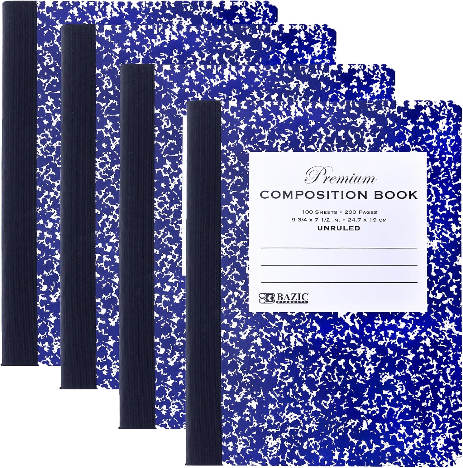 Composition Book - 120 Pages - Blue