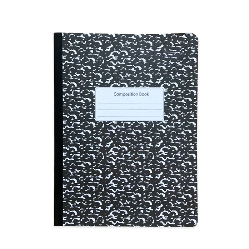 Composition Book - 200 Pages - Black Marble