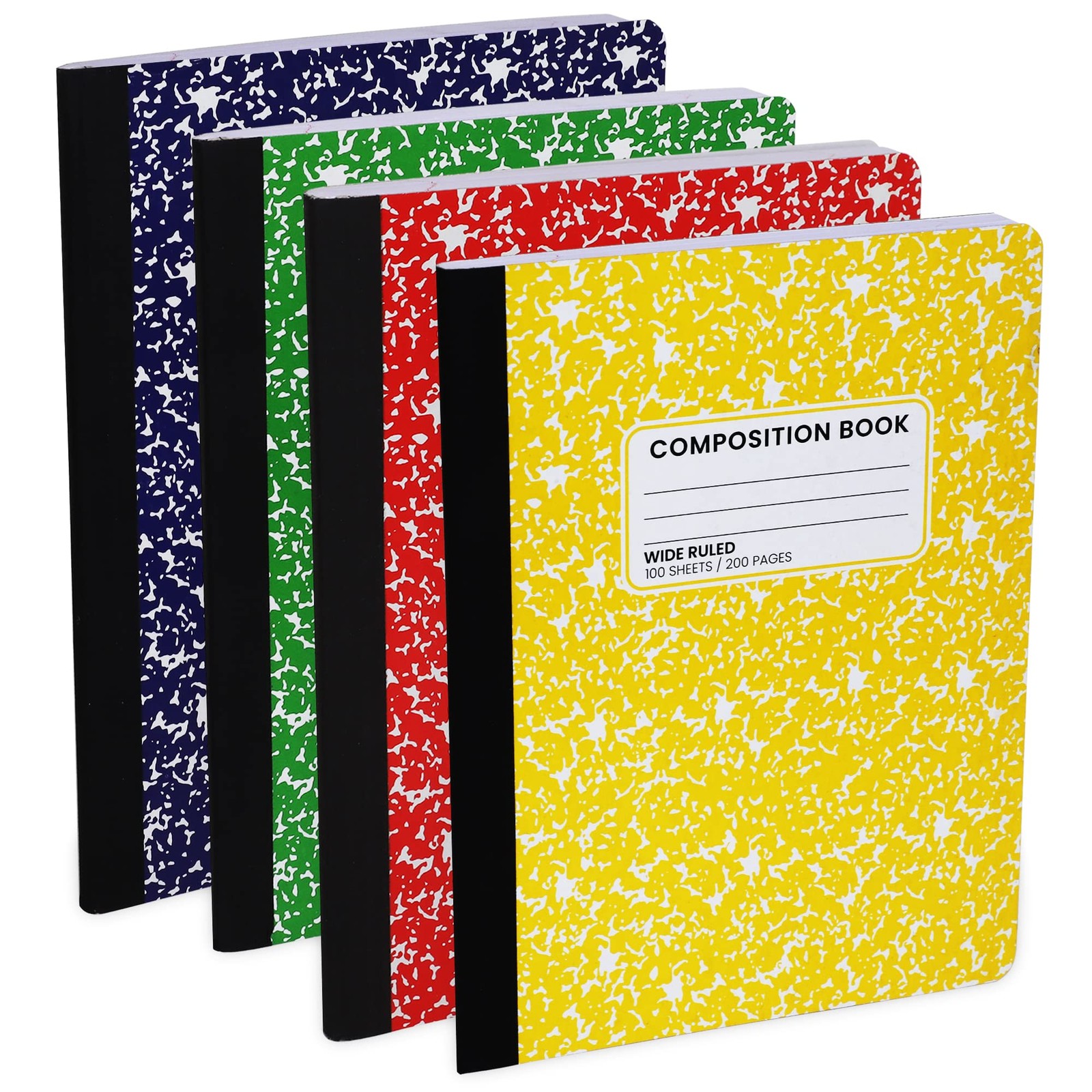 Composition Book - 240 Pages - Red