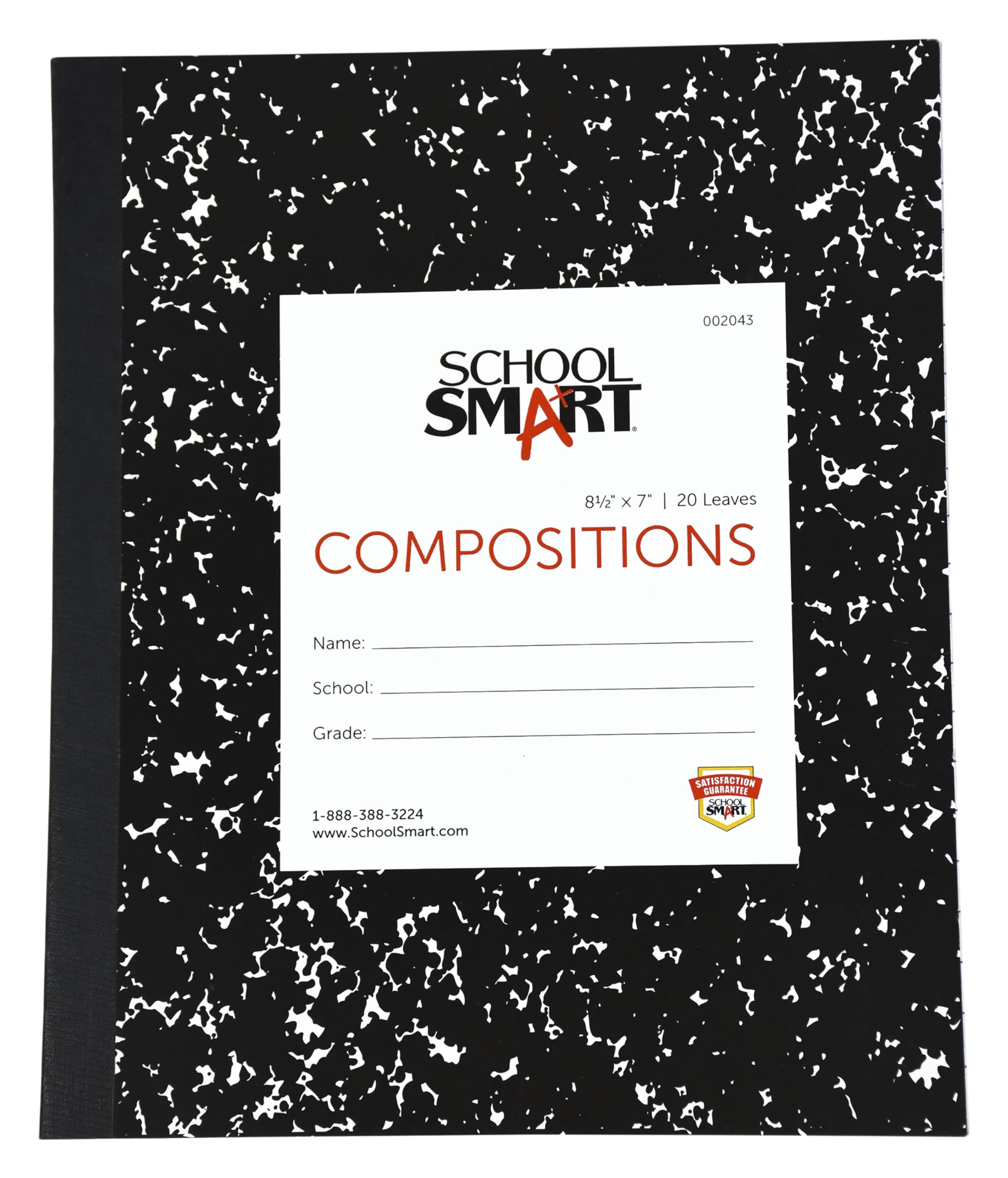 Composition Book - 400 Pages - Red