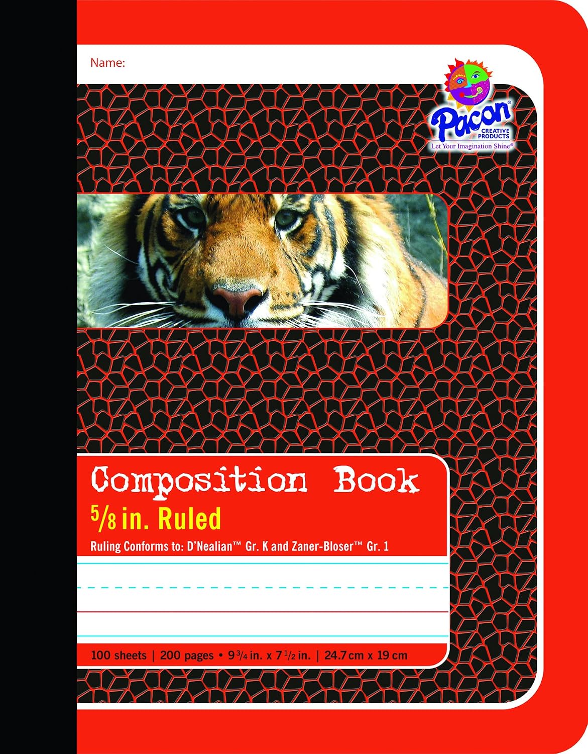 Composition Book - 500 Pages - Red