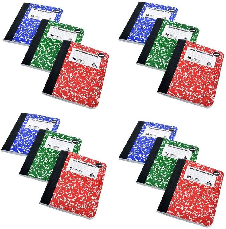 Composition Book - 600 Pages - Red