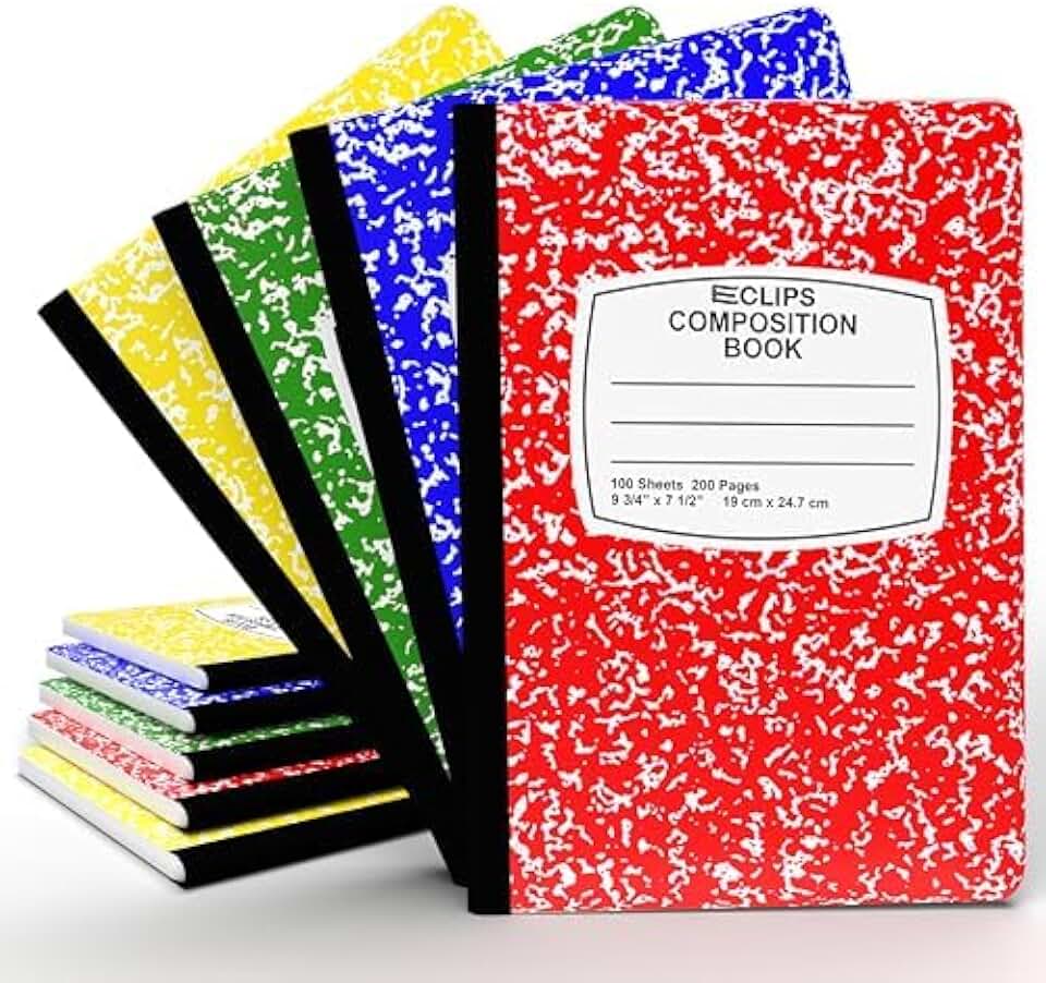 Composition Book - 800 Pages - Red