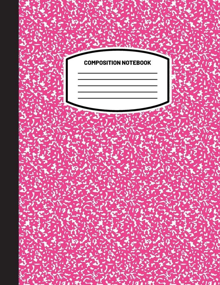 Composition Book - 800 Pages - Red