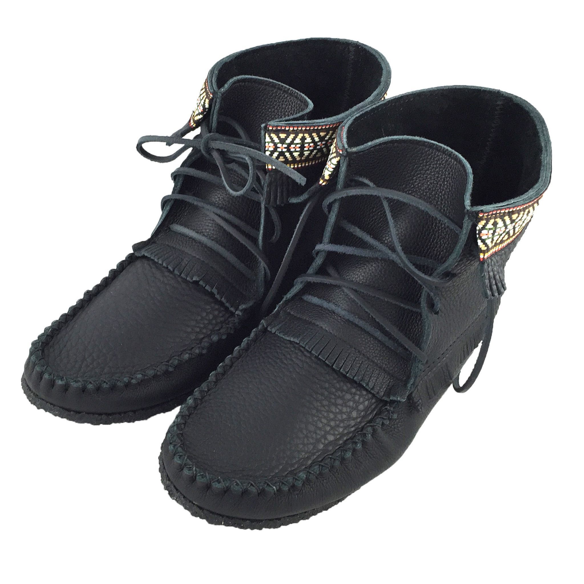 Cool Black Moccasins
