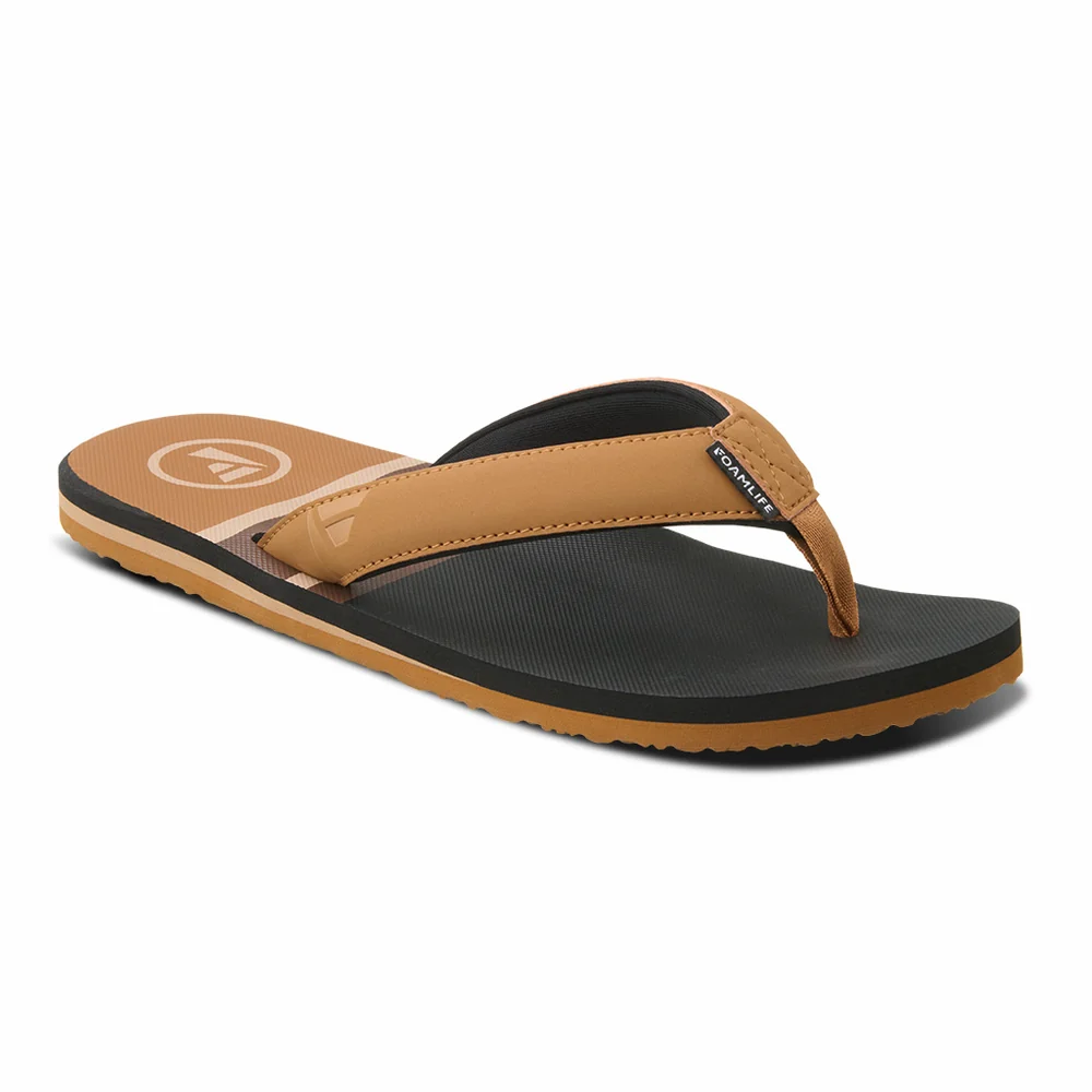 Cool Brown Flip Flops