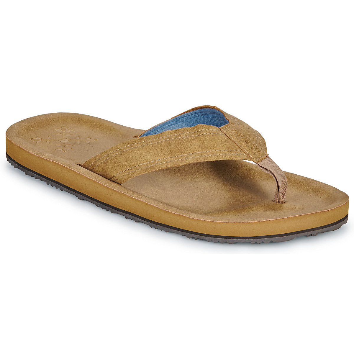 Cool Cognac Flip Flops