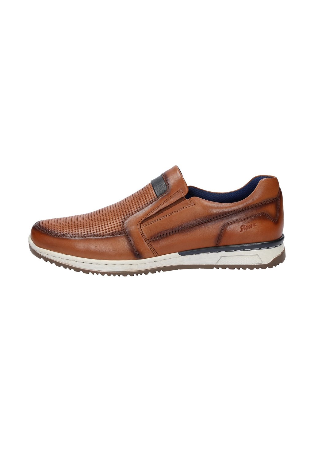 Cool Cognac Slip-Ons