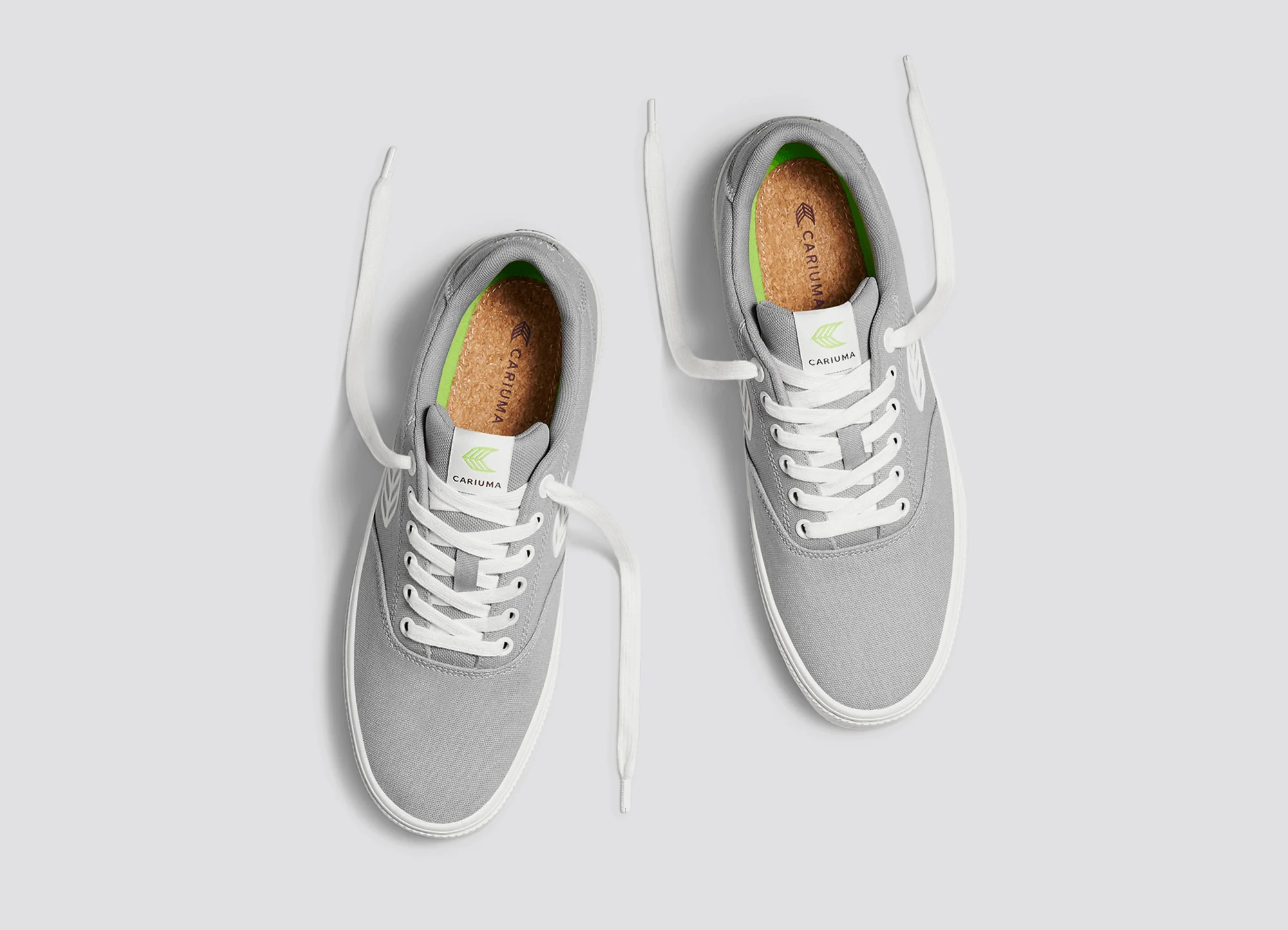 Cool Grey Canvas Shoes