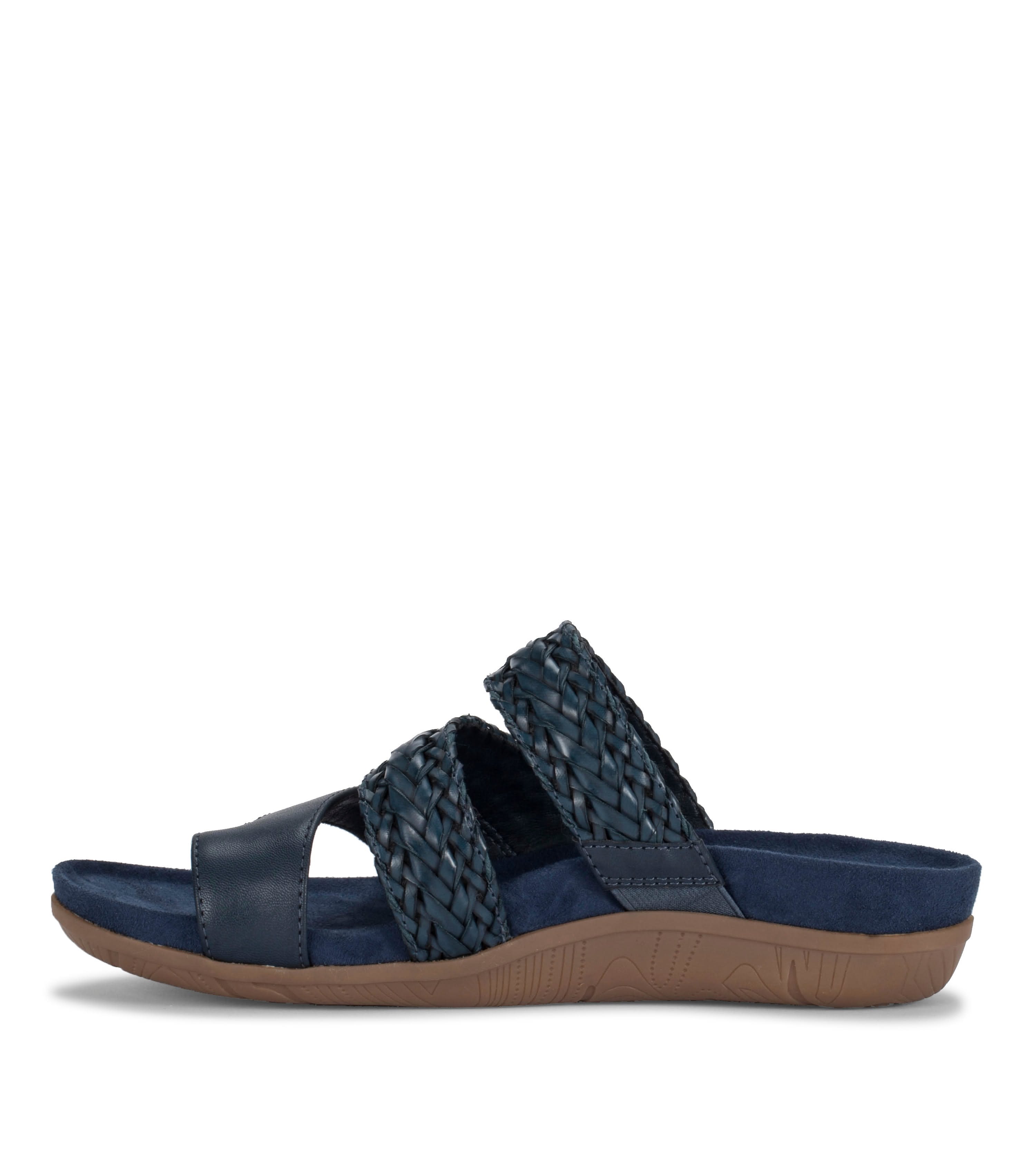 Cool Navy Blue Slide Sandals