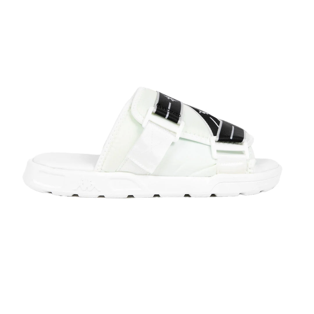 Cool White Slide Sandals